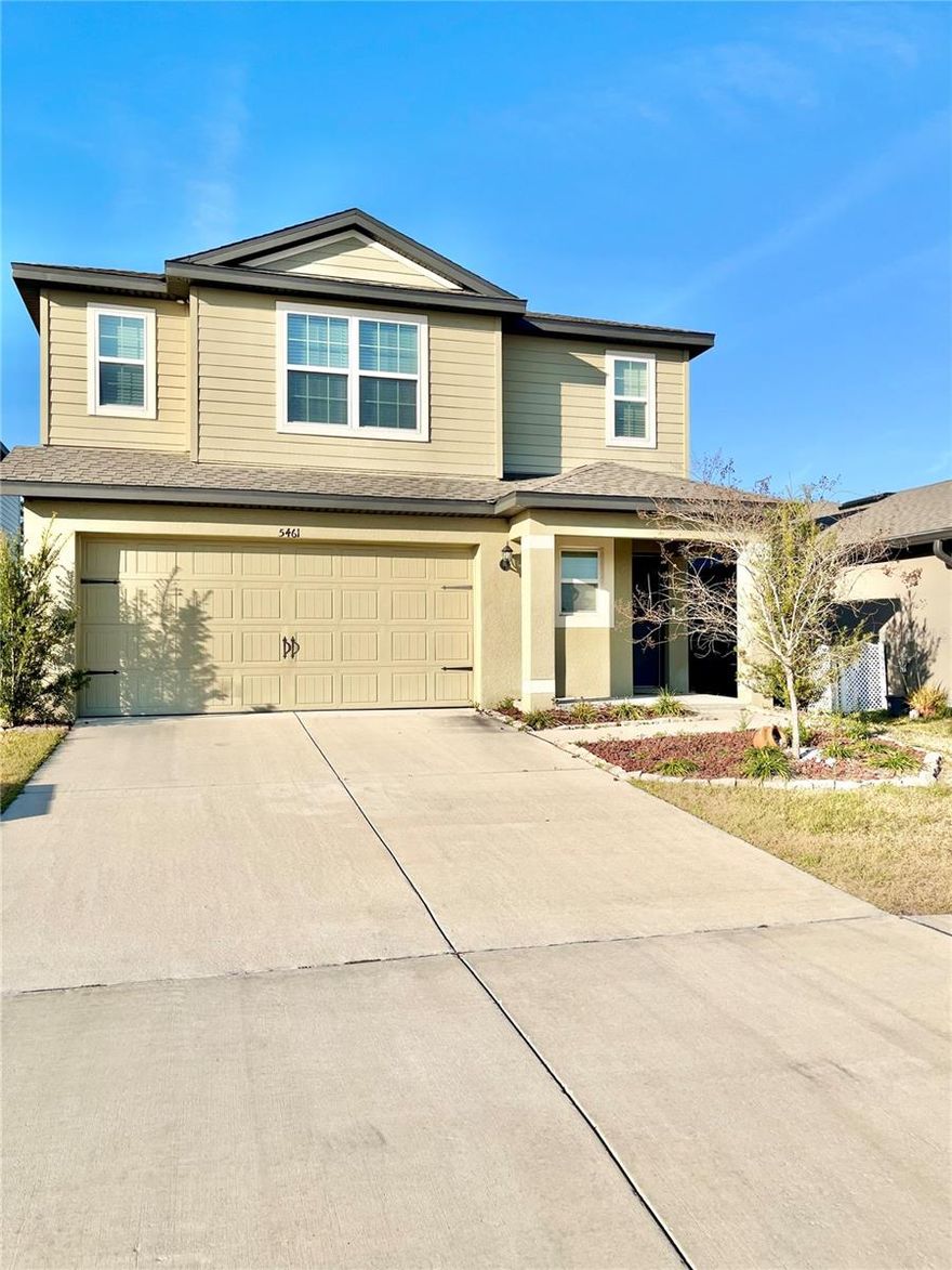 Welcome to this beautiful home in Trilby Crossing — offering modern comfort, thoughtful design, and move-in-ready convenience.



This like-new 4-bedroom, 2.5-bathroom home with a 2-car garage features a desirable split floor plan that provides both privacy and functionality. The spacious layout showcases luxury vinyl flooring throughout the main entertaining areas, creating a stylish and low-maintenance living space perfect for gatherings.



Enjoy a bright, open feel ideal for everyday living and hosting, plus the added bonus of no rear neighbors for extra peace and privacy. Why wait for new construction when you can own a like-new home without the builder wait?