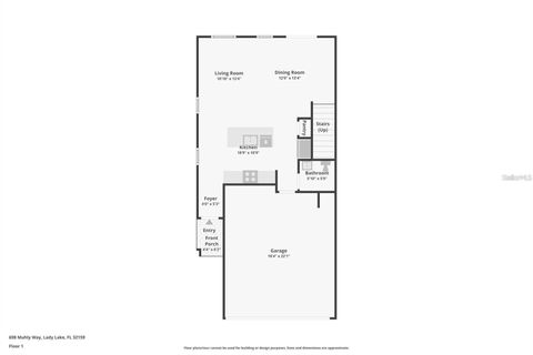 Tiny photo for 698 Muhly Street, Lady Lake, FL 32159 (MLS # O6421442)