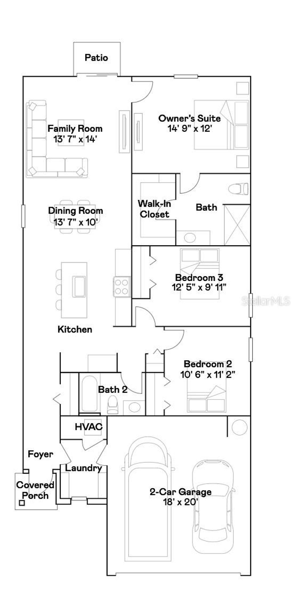 Photo of 3695 NE 30th Terrace, Ocala, FL 34479 (MLS # O6399492)