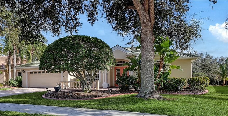 Spacious, updated and ready for you! With over 2800 square feet, large Family Room/Kitchen combo with beverage center, separate Dining & Living Rooms and an oversized lanai with heated pool and spa, 6925 Conestoga Place has space for everyone. The generously-sized Primary suite is complete with sliders to the caged lanai, 2 walk-in closets, separate water closet and custom shower stall. The split plan offers 2 more full baths and 3 additional bedrooms, one of which features a built-in desk, cabinets and queen-sized Murphy bed. Large windows and sliders flood the central living spaces with sunlight, while plantation shutters in all bedrooms provide privacy. Tons of storage in the updated kitchen! Convenient location has easy access to Sarasota, UTC and Lakewood Ranch. Flood Zone "X" so no flood insurance required. Mote Ranch offers a large, heated community pool, nature trail and kayak launch and low HOA dues. Come discover this hidden gem today!