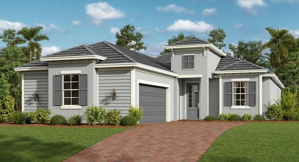 THIS HOME IS READY FOR YOU NOW!! Wellen Park Golf and Country Club is a resort-style community for sale in the Venice/North Port area of Florida. Located within the Wellen Park masterplan, residents enjoy resort-style amenities and modern conveniences. Homeowners can enjoy an 18-hole golf course and clubhouse, providing luxury living and entertainment right in your own backyard. Modern and sophisticated, this single-story home enjoys a shared design among the dining room, kitchen and Great Room that opens to the covered lanai. A flexible den is near the entry, opposite a full bathroom and bedroom that’s perfect for guests. The private owner’s suite enjoys a personal bathroom toward the back of the home. Prices and features may vary and are subject to change. Photos are for illustrative purposes only.