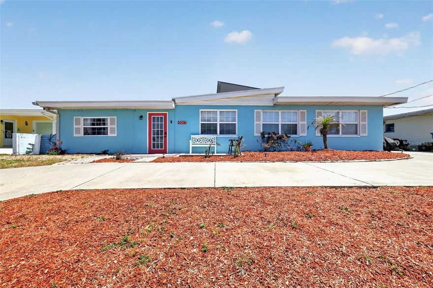 Location, Location, Location...minutes to...NO DRIVE Beach, Inter-Coastal Waterway and Everything Wilbur-By-The-Sea! Short drive to Pet Friendly,  Ponce Inlet Park. This well maintained, with BRAND NEW Modified Bitumen Roof, 02/2026, Newly Installed Septic System 09/2021, HVAC 2019, 3/2 with in-ground pool, above ground Hot/Tub and exterior "privacy" shower...Gives the Complete Fun n The Sun on the Daily..., The Covered Rear Porch allows you to ease on into the shade to continue a total relaxing experience. Property has been Pre-Inspected by 5Star Inspection Services, on 04/15/2026, to assure No Surprises and "may convey" at time of closing,  with a 90 Day Full Warranty...ask Listing Advisor for details.