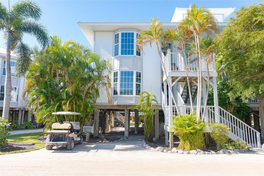 Beautiful one bedroom villa at Palm Island Resort. Become a part of this community with a vibrant tennis program, pickle ball and a full calendar of activities to enjoy or choose to just start your shell collection from the 7 miles of beach. This gem has been freshened up for sale with new window coverings and new carpet in the bedroom. The first-floor location gives you access to the gulf side and relaxing pool area. This lovely Beach Villa features two grill areas and is located in proximity to the restaurant, also Coconuts Cafe for ice cream and coffee or provisions you may need. This cozy villa would be a perfect addition for the resorts rental inventory, your seasonal residence or even to stay year round. Palm Island (Knight) is accessible only by car ferry or boat and no vehicles are allowed. Get around by golf cart, bicycle or strolling. From the screened porch enjoy sunset and keep your eye out for the green flash. Come find yourself in this unique location.
