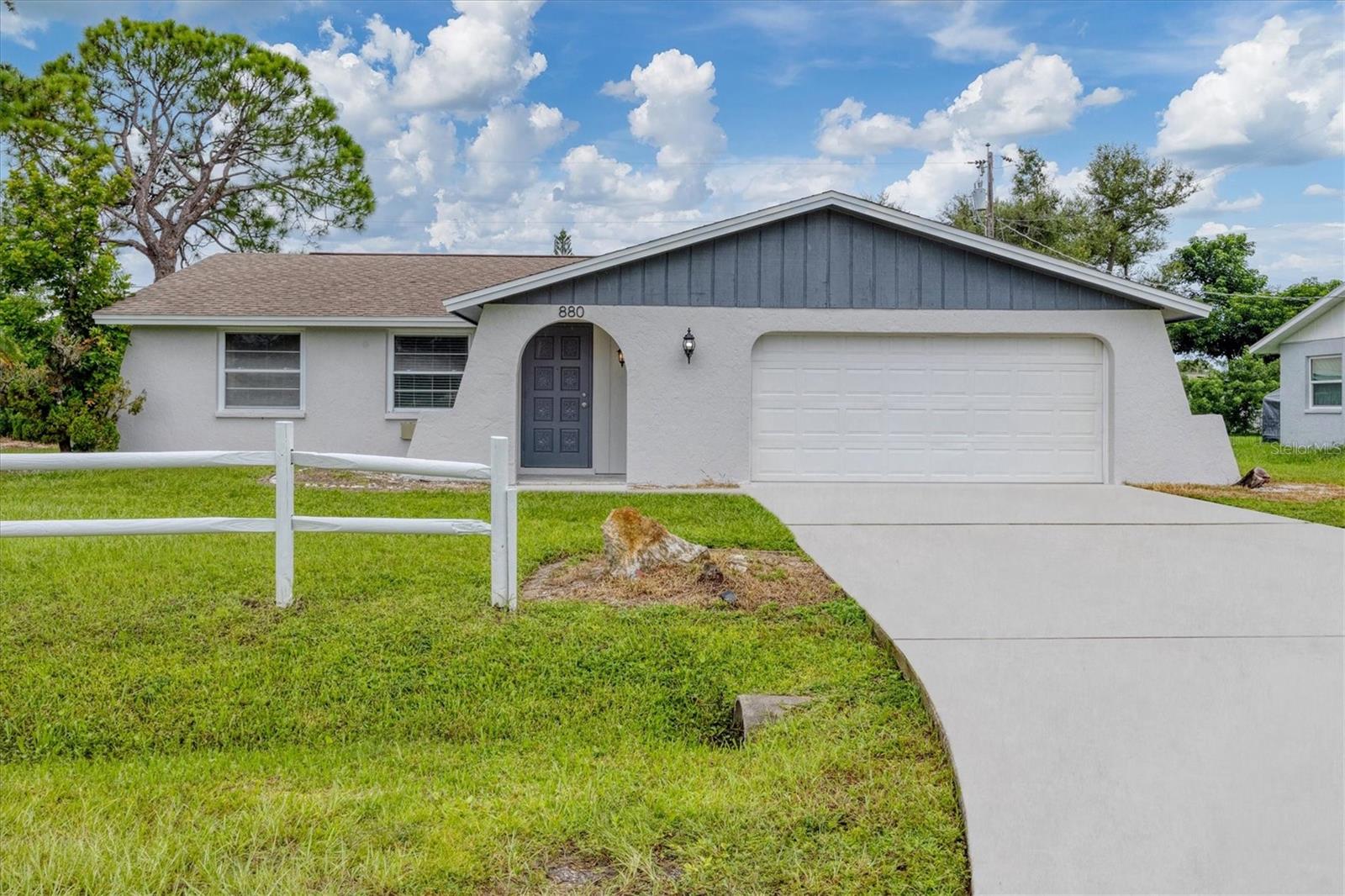 Best Value in South Venice!
Fully Remodeled !
No HOA, No CDD, No Deed Restrictions ! High & Dry – Not in a Flood Zone!
Step into this fully updated 3-bedroom, 2-bathroom gem, thoughtfully remodeled between 2024–2025 with high-end finishes and a desirable split floor plan. Move-in ready with peace of mind and plenty of extras!
Major Updates Include:WIND MITIGATION AND 4.0 INSPECTION IS AVAILABLE was done in 06/2025.
Newer Roof 12/2019
Brand New Electrical Panel 8/2025
New Septic Drain Field 8/2025
AC (2020) & Water Heater (2018)
Fresh Interior & Exterior Paint 8/2025
European Tile Flooring Throughout 8/2025
Stunningly Remodeled Bathrooms 8/2025
Newer Appliances 8/2025
Brand New Water Pump 8/2025
Enjoy a spacious living area with a large family room just off the kitchen—perfect for relaxing or entertaining. Step outside to your screened-in porch overlooking a private, fully fenced backyard with plenty of room for pets, a pool, or a garden oasis.
Additional Highlights:
Elevated lot – no flood insurance required
No HOA restrictions – bring your boat or RV
Optional South Venice Civic Association offers access to private beach ferry & community boat ramp
Prime Location:
Only minutes from Venice Beach, Downtown Venice, Wellen Park, marinas, shopping, dining, and top-rated schools.
This rare South Venice find has it all—modern upgrades, no restrictions, and an unbeatable location.
Schedule your private showing today and make this Florida dream home yours!
