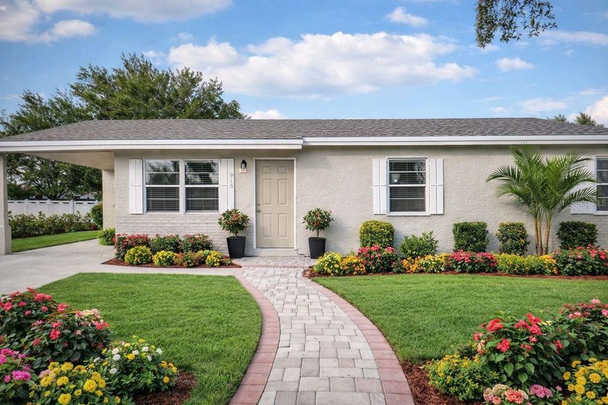 This 3 bedroom, 2 bath home offers major upgrades and a versatile layout. A brand new roof
installed in 2025 provides peace of mind! Inside, enjoy newly painted walls, doors, ceilings,
and trims, along with an updated kitchen featuring refreshed cabinets and a new electric
range. The home includes both a family room and a separate living room, offering plenty of
space for gatherings and everyday living. The living room features a fireplace, adding character to the space. Carpeted bedrooms and a dedicated laundry room add functionality.
Outside, the spacious front yard, driveway parking, and large fenced backyard provide excellent outdoor space for entertaining, pets, or relaxation. Conveniently located near downtown
Stuart, shopping, dining, and major roadways.
