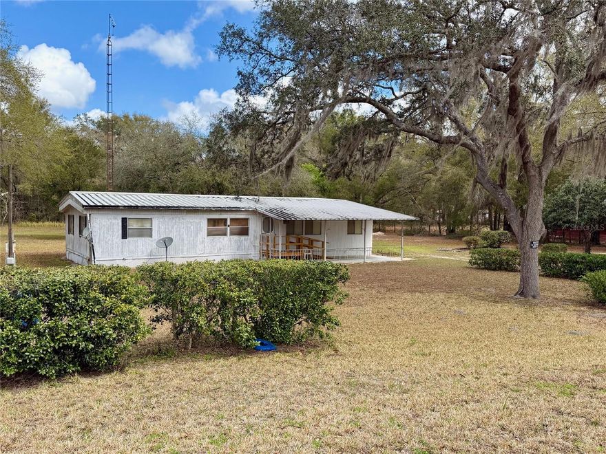 Great opportunity to invest (renovate), build, or place a new modular home on this 1-acre lot. Current home on lot offers 3 bedrooms 2 full bathrooms, all appliances and storage shed. Property being sold As Is with no repairs. Seller does not guarantee any information provided; due diligence is responsibility of borrower. Regardless of what you choose you can make this property uniquely your own. 

Contact Listing Agent for all showing requests and questions.