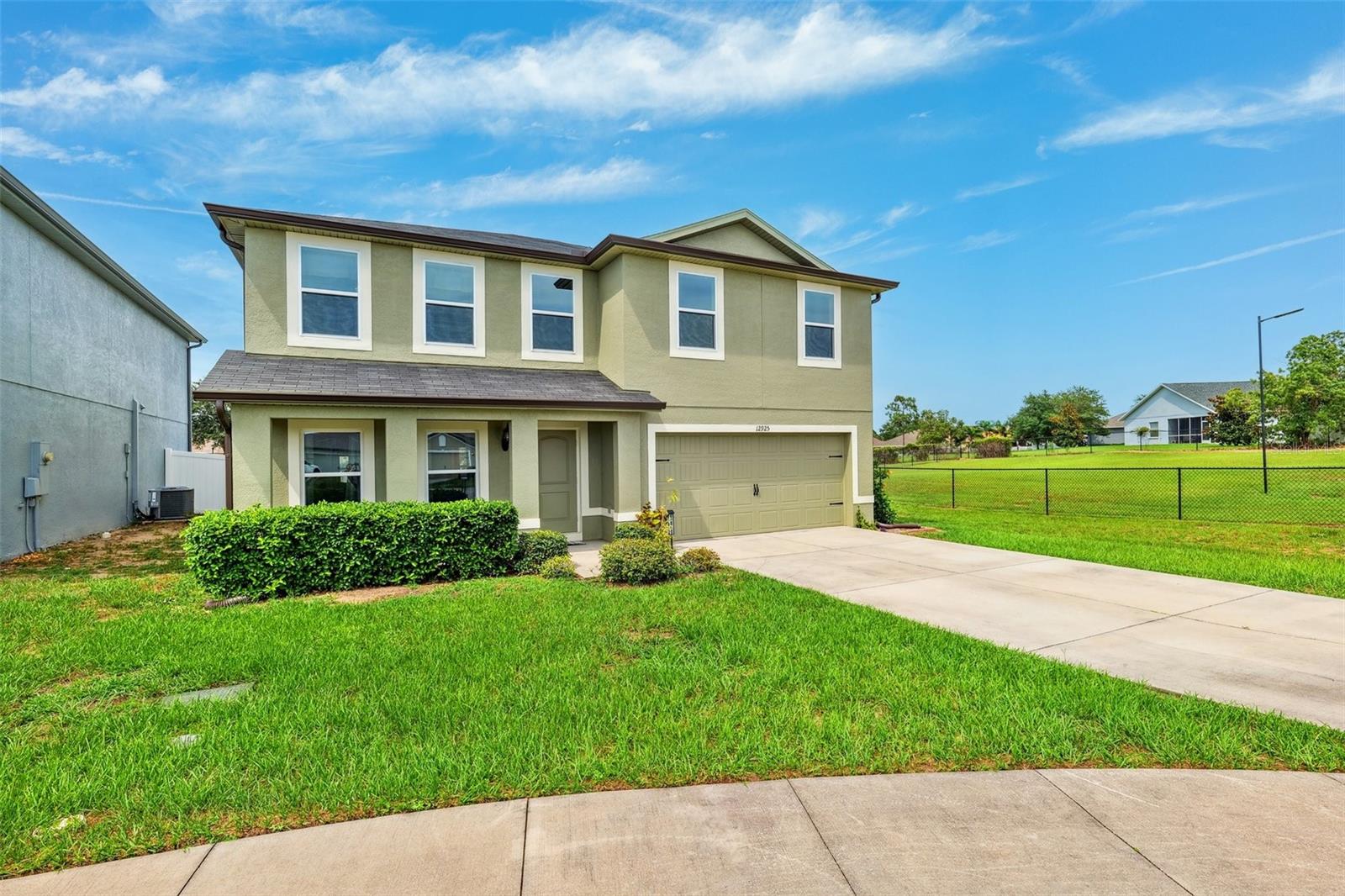 Welcome to this beautifully upgraded 4-bedroom, 2.5-bath home tucked away in a peaceful cul-de-sac in the desirable Sandridge community. This spacious two-story home features a GIGANTIC primary suite, large secondary bedrooms, and an expansive layout perfect for families or entertaining. The chef’s kitchen boasts butcher block countertops, stainless steel appliances (2021), a double sink, walk-in pantry, under-cabinet lighting, and a stylish backsplash. Recent renovations include upgraded vanities and showers in all three bathrooms, new flooring on the first level and in the primary suite, fresh exterior paint (2025), custom storage solutions throughout, and a tiled laundry room with custom cabinetry. This home provides a healthy environment with the upgraded HVAC system, including UV lights and a Whole House Water Filtration System.
Enjoy outdoor living year-round on the beautifully paved, oversized patio with room for dining and a custom fire pit. This home includes Cat-3 hurricane impact windows, Levelor layered window treatments, smart home features, a Ring video system, and is still under builder warranty until 2026. No rear neighbors provide exceptional privacy, along with a fully fenced backyard - new vinyl fence 2025 and the home is located in a non-flood zone with underground power lines—never losing power during storms, including Hurricane Helene and Milton.
Just minutes from top-rated Challenger K-8 School, major grocery stores, restaurants, shopping centers, fitness clubs, Weeki Wachee Park & Springs and a short 35–40-minute drive to the airport via the Veteran's Expressway. Don't miss your opportunity to own this move-in-ready home in one of Spring Hill’s most convenient and serene neighborhoods!