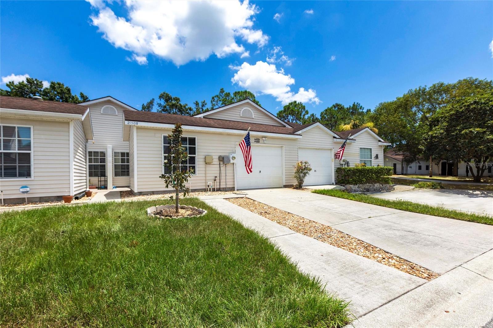 Step into comfort and charm in this beautifully updated 3-bedroom, 2-bathroom villa, perfectly situated in the desirable Lake Heron community. This move-in ready, single-story home combines modern upgrades with low-maintenance living.
The open concept living and dining areas offers an ideal layout for entertaining, while the spacious kitchen features a breakfast nook, and bar seating, making it perfect for everyday living and casual get-togethers.
Enjoy ultimate privacy with the split-bedroom floor plan. The primary suite features a large walk-in closet, dual vanities, and a walk-in shower. One bedroom has a California closet murphy bed/desk great for office during the day, and at night a bedroom.
Unwind in the screened lanai, including marble styled tile overlooking the quiet, meticulously maintained grounds of this peaceful neighborhood. Energy-efficient, including the stove and water heater, offer cost-saving benefits. Stroll along brick-paved walkways through the park and around the serene lakeside gazebo, a hallmark of Lake Heron’s tranquil setting.
This home blends thoughtful design, community amenities, and a fantastic location—just minutes from shopping, dining, and major roadways.
Don’t miss out—schedule your private tour today and make this villa your next home!