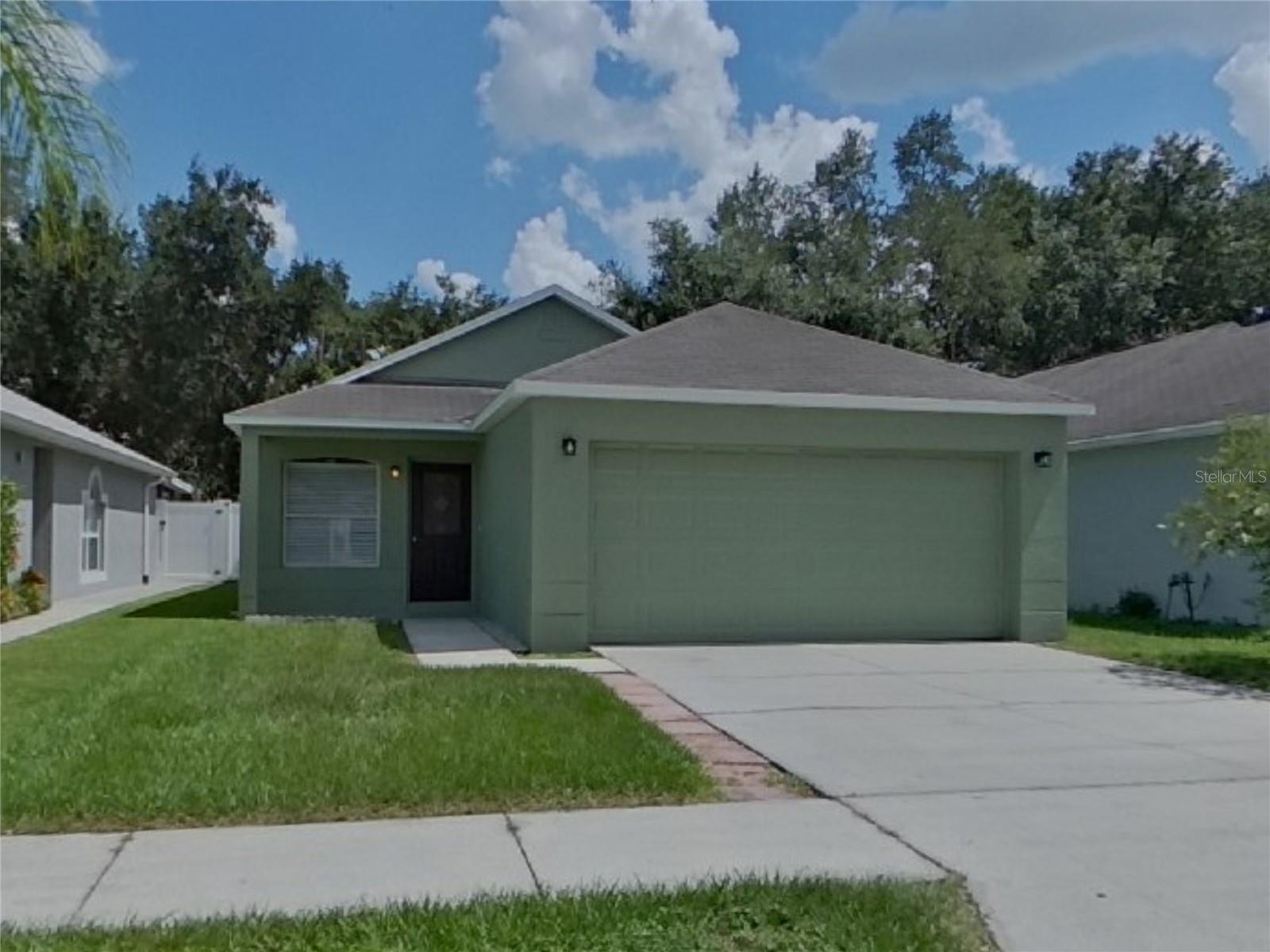 Take a look at this beautiful home, Clean and Move-In Ready, split plan featuring 3 bedrooms, 2 bathrooms, 2 car garage and approximately 1,158 heated square feet. Enjoy the freedom of a virtually maintenance free lifestyle while residing in a great community. Smart Home Tech - $21.95/mo; Washer/Dryer - $35/mo; High Speed Cable/Internet (if applicable by 3rd Party user) $55/mo; Renters insurance reqrd, Pool service (if applicable) is $150/mo, Septic System (if applicable)- $35/mo; Admin Fee - $150 after lease is generated. Applications are First Come First Serve basis. Possible Variable Rent Option – go to “Apply” on website and select Term for monthly rental options. This home is professionally managed and maintained by Owner. You deserve single family rental living at its best!