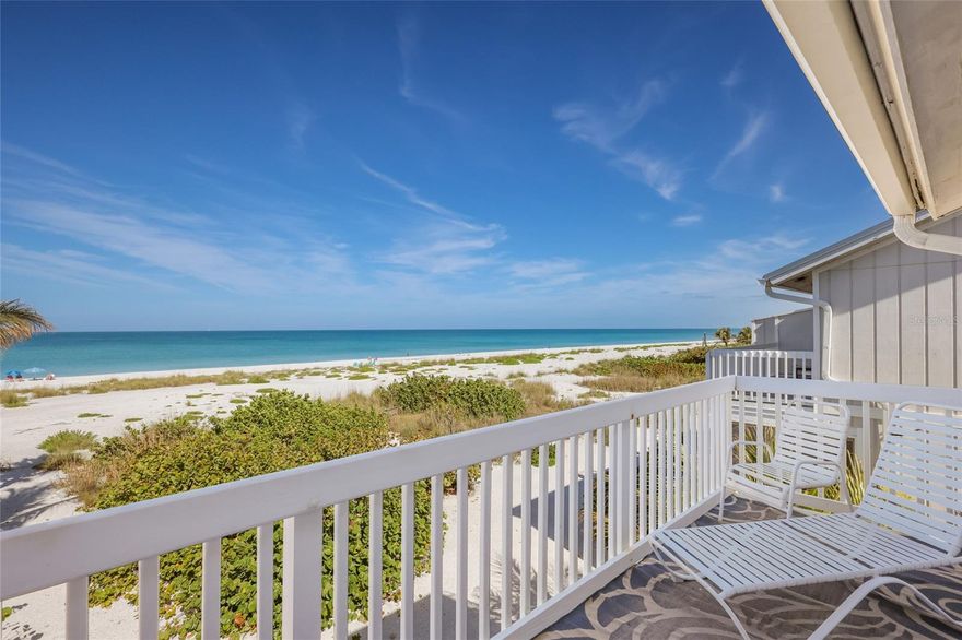 Direct Gulf-front opportunity on the coveted south end of Boca Grande. This beachfront townhome offers panoramic views of The Gulf and direct access to miles of pristine sandy shoreline.

Recently updated and positioned as one of the best values on the Boca Grande beachfront, Sundown Colony #9 now features a remodeled kitchen with quartz countertops and stainless steel appliances, along with an updated primary bathroom. Private stairs provide direct access to the beachfront, enhancing the seamless indoor-outdoor coastal lifestyle.

Located just moments from the historic village, you’ll enjoy the charm of local shops, dining, and island amenities right at your fingertips. Whether you’re seeking a peaceful getaway or a Gulf-front investment, this is your chance to secure a true piece of paradise.

Incredible sunsets, relaxed island living, and exceptional value await. Don’t miss it.