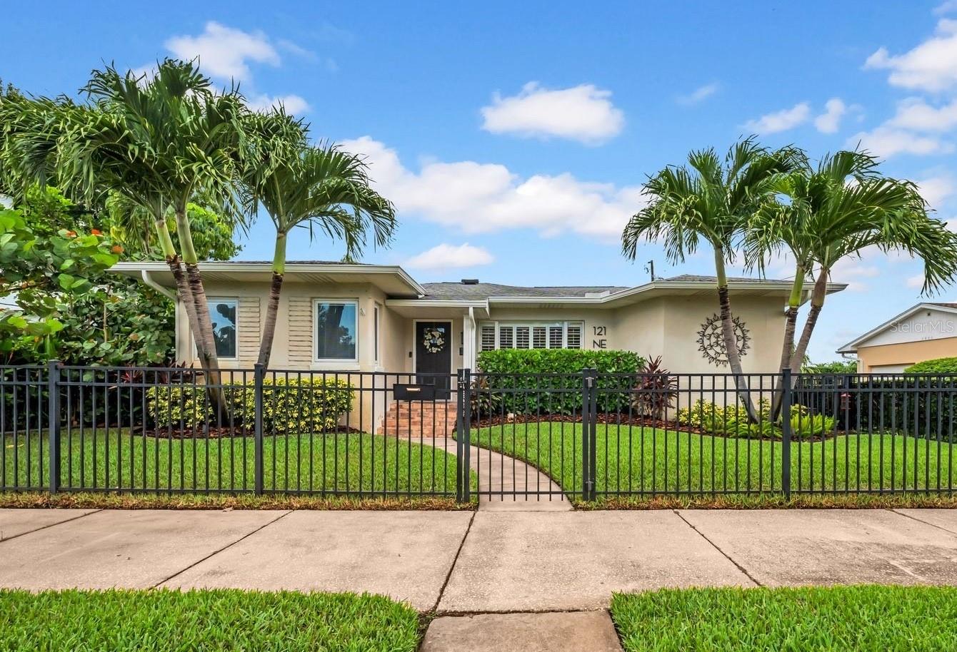 There’s a version of your life you’ve imagined—where weekends start with a bike ride along the bay, afternoons are spent poolside with friends and dinner plans are as simple as walking to your favorite downtown spot without ever worrying about parking.
That version of life? It begins here, at 121 28th Avenue NE—a beautifully updated 2 bedroom/2 bathroom pool home with a detached one car garage in Old Northeast.
Tucked into one of St. Pete’s most walkable and water-kissed neighborhoods, this home gives you something rare: freedom. Freedom to stroll to Coffee Pot Bayou, cruise down to Beach Drive for brunch, or pop into a local market before a night in. It’s connected to everything you love about St. Pete—without sacrificing peace, charm, or character.
Inside, the home feels just right. Natural light moves easily through the Pella (hurricane-rated) windows and French doors, highlighting a layout that’s open and effortless. The kitchen, outfitted with GE Café (gas) appliances, strikes a perfect balance between style and function. Whether you're throwing together a weeknight dinner or hosting friends, the space works as beautifully as it looks. Both bathrooms were fully renovated in 2021, blending timeless design with a refined, elevated feel. Throughout the home, thoughtful updates make life more comfortable.
Step outside, and you’ll see how this home was designed for the way you want to live. The dipping pool, added in 2018, was designed for both hosting and relaxing. A sun shelf and in-pool seating area make it perfect for unwinding solo or entertaining guests. The cool tile decking remains comfortable underfoot, while the electric sunshade (2022) allows you to adjust the atmosphere with ease. Just off to the side, a composite deck sets the tone for casual dinners or quiet morning coffee.
This isn’t just a home with upgrades—it’s a fully realized lifestyle, where character, comfort, and connection come together. If you’ve been looking for a St. Petersburg home for sale that’s walkable, memorable, and ready for the life you’ve always wanted—this is the one.
Here, you’re not just finding a place to live. You’re stepping into the version of life you’ve been waiting for.