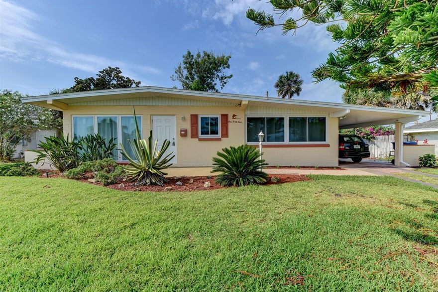 Total Renovation ! ! IMAGINE living beachside in a fabulous home with a pool! Total You have to come see this 2 bedroom 1 bath beach bungalow that has a brand new roof, exterior paint, new windows, and a total renovation. If you are looking for the best beachside has to offer, this may be it. It is just a short walk to the beach and shopping, perfect for quiet getaway weekends, family time at the beach, or just down sizing for a more simple life. This home may make a great Vacation rental/AirBnB. This home comes with a Home Warranty . ;Water: City