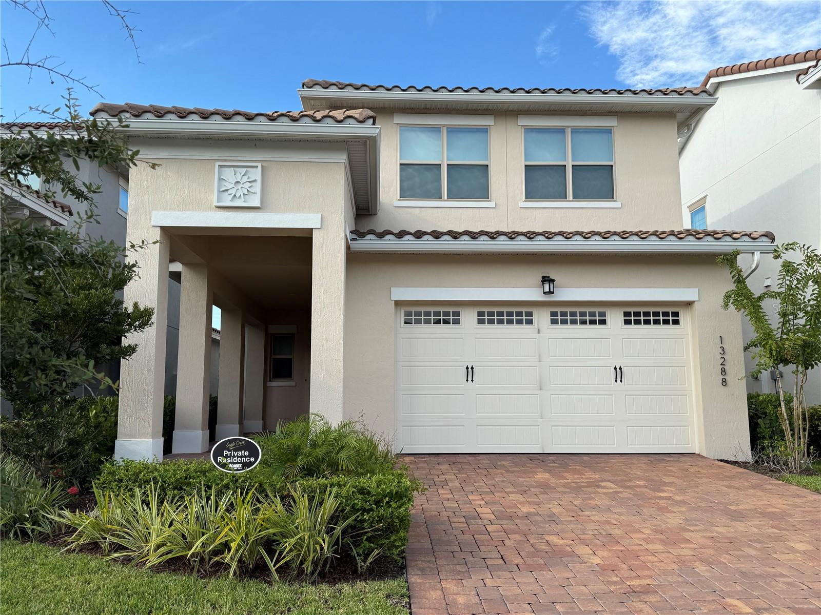 This beautiful home at Eagle Creek Golf, built in 2023, is in new condition and ready for you to move right in. Featuring 4 Bedrooms, 3 Full Bathrooms. A gourmet kitchen that connects with the family room, making it easy to enjoy family and friend gatherings. A gorgeous golf community for you to enjoy. Amenities include a 24-hour guard gated entry, community clubhouse with swimming pool, tennis courts, restaurant and more! Do not miss out on this wonderful home. Conveniently located with easy access to highways, schools, shopping and many dining options, and in the heart of Orlando's Medical City.