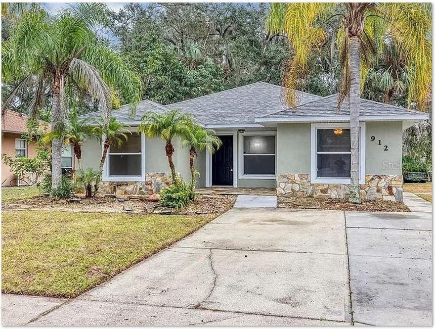 WOW! Incredible opportunity to rent this beautifully remodeled 4 bedroom, 2 bathroom house located only a short distance to the gorgeous white sand beaches of New Smyrna! Features include a NEW ROOF, newer AC units, new water heater, luxury vinyl flooring throughout, updated bathrooms, fresh exterior & interior paint, and new fixtures. As you enter the home, you are greeted with an open floor plan making it perfect for entertaining. The kitchen features stainless steel appliances, butcher-board countertops, and new wood cabinets. Off the kitchen is the master bedroom that features a walk-in closet as well as an en-suite remodeled bathroom. Exterior features include landscaping, expansive backyard, and a storage shed. Located near major highways, shopping, dining, and entertainment. Pets Welcome! Restrictions apply, must be approved.