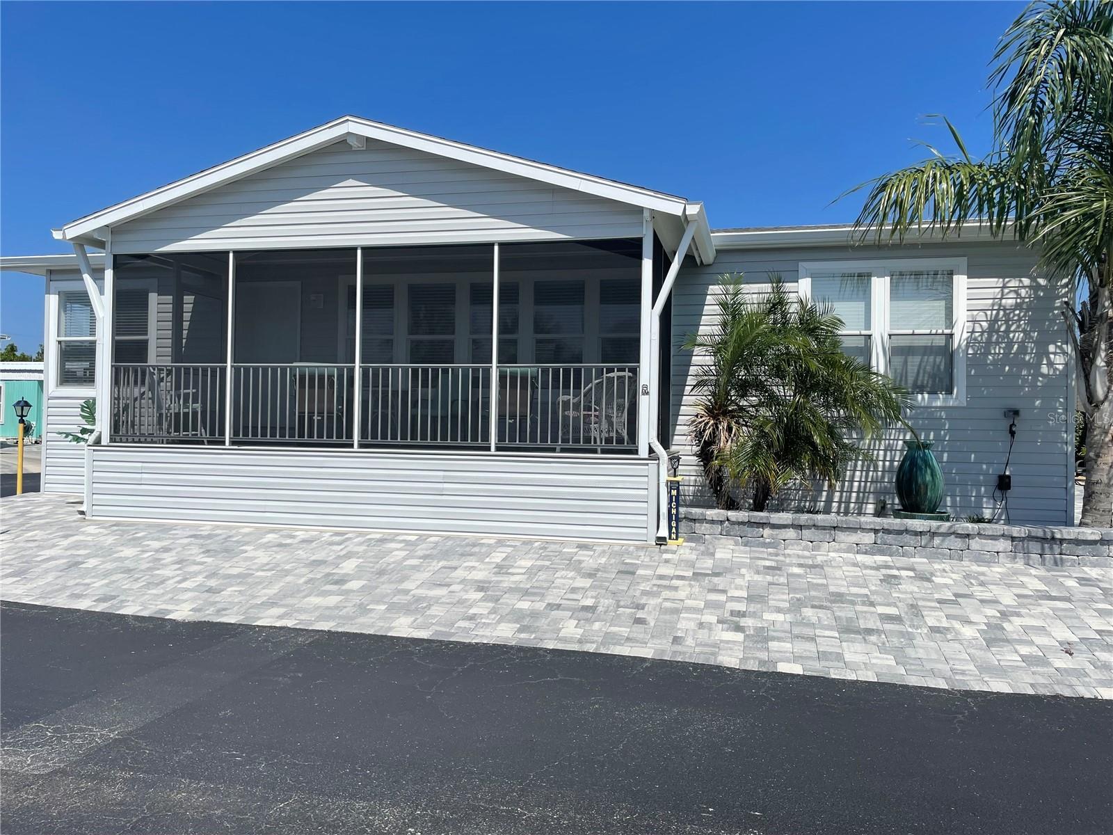 Pristine * LOCATION * LOCATION * LOCATION * This Jacobsen 2017 Model is ELEVATED and Beautifully Landscaped * Comfortably Furnished * Popular 55 + community * Many Amenities * Clubhouse * Heated/Cooled Pool * Billiards * Fitness Center * BINGO * Commercial Grade Kitchen and Plenty of room for Dinner and Dancing * Fishing * Kayaking * Public Beach Access behind the Beverly Beach Town Hall * This home is also currently on the market "For Sale".