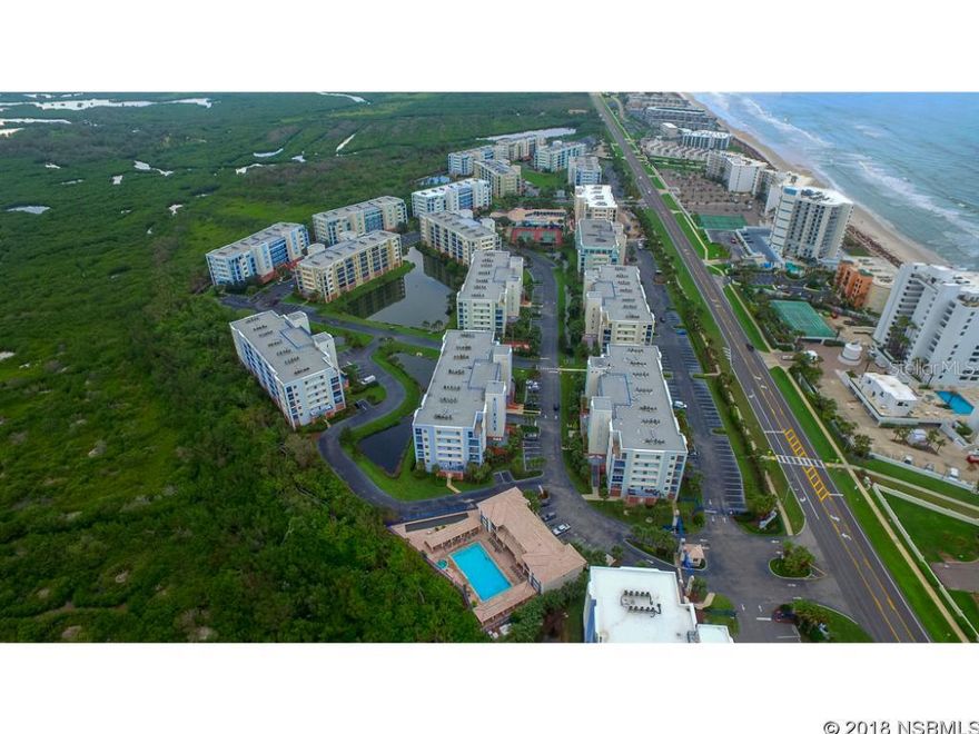 Stunning 3 bedroom 2 bathroom condo available at the desirable Oceanwalk Condominiums.  Natural light floods this gorgeous space.  With a quick walk to the beach this is the perfect weekend get away!  Wood and tile floors throughout making it convenient for life at the beach.   Community pool, clubhouse, shuffleboard, tennis courts, basketball courts, walk over to the beach, nature trail. It is like being on vacation all year! Don't miss out on this beautiful condo with a true unobstructed view. ;Water: City