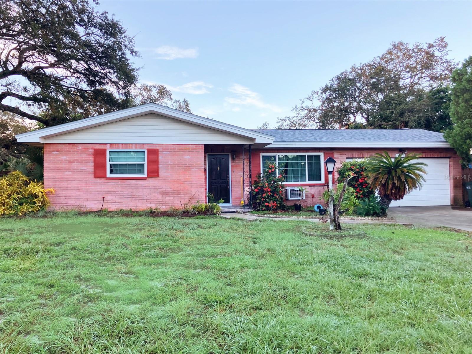 This 3 bedroom two bath home is nestled in the Parkview Estates community. It’s only one block from Taylor Park and across the street from the Pinellas Trail. The kitchen has been remodeled and the family room has a wood burning fireplace. The fenced in back yard has a large swimming pool and storage unit. The property is well above flood plan. Located near several schools and shopping. The home has block construction with new windows and roof installed in 2022.