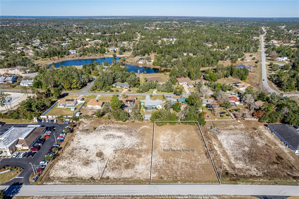 Over half an acre parcel one block to Cortez Blvd, 1.3 miles to US 19. Level lot.