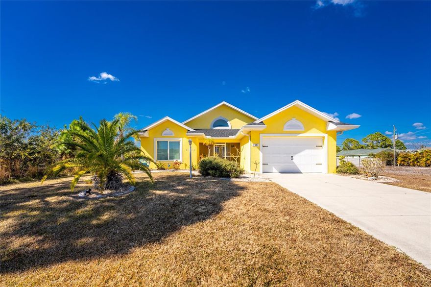 Welcome to the desirable waterfront community of Gulf Cove! Nestled along the scenic Myakka River, this charming neighborhood offers the best of Florida living. The voluntary homeowner’s association provides exceptional amenities, including access to a private community boat ramp for just $75 annually. You can also join the association for the same low annual fee and enjoy the park and playground located right along the river.

If sandy shores are calling your name, you’ll love having several beautiful Gulf Coast beaches less than 30 minutes away. Golf enthusiasts will also appreciate the variety of nearby public and private golf courses, offering plenty of options to perfect your swing. Whether it’s boating, beach days, or tee time, this location truly delivers the Florida lifestyle.

Step inside this well-appointed 2-bedroom, 2-bath pool home and experience the perfect blend of comfort and tranquility. The home features stunning mahogany-look plank tile flooring throughout. The kitchen showcases handmade cabinets with soft-close doors and drawers, complemented by elegant granite countertops and stainless appliances. Additional highlights include outdoor shower, new ceiling fans, a brand-new roof installed in 2024, and a fully fenced backyard—ideal for pets, play, or simply relaxing in your own private oasis.  All Windows and Doors Are Either Hurricane Impact OR Have Hurricane Pull Down Shutters.

With numerous updates and upgrades throughout, this home is truly move-in ready. Be sure to review the features sheet for the complete list of enhancements.  Furniture is available on a separate purchase agreement.

Don’t wait—this little gem won’t last long!