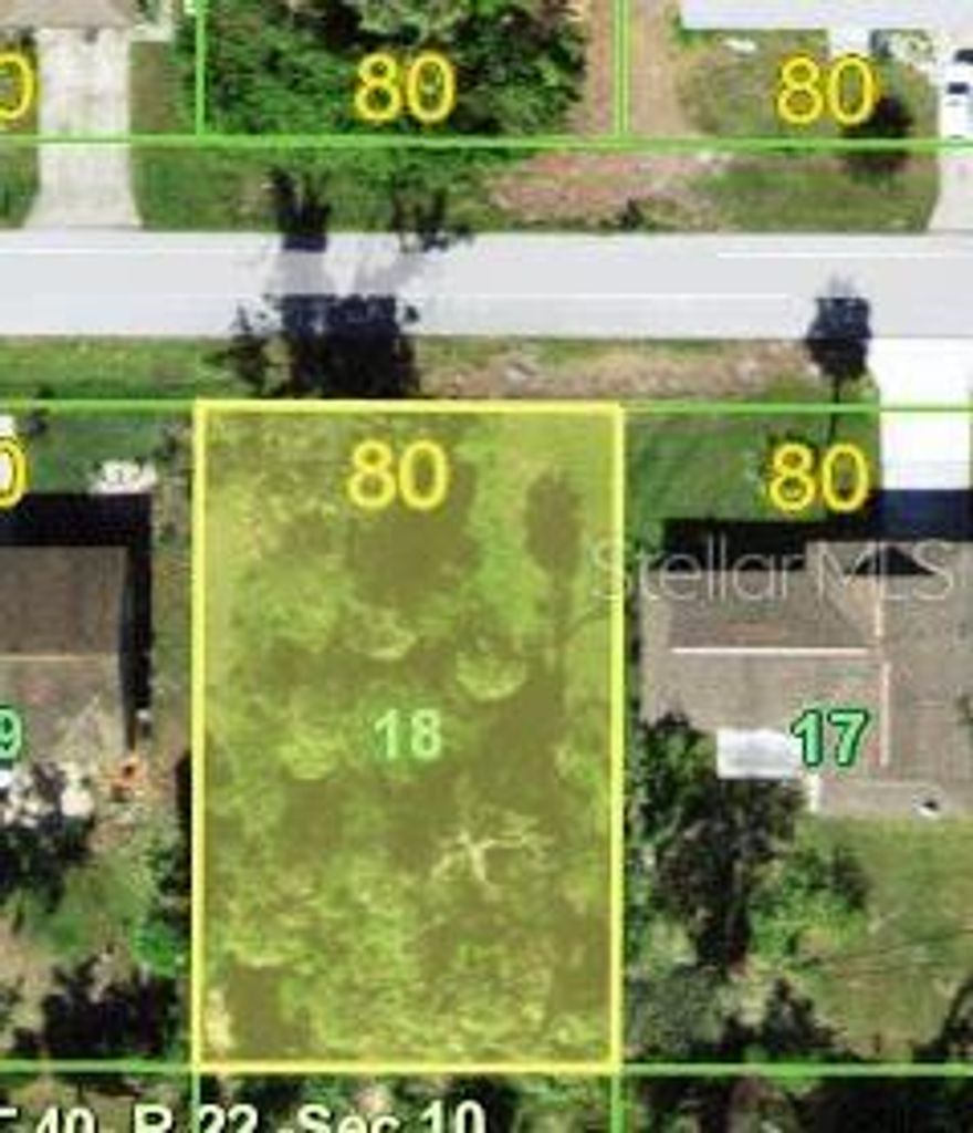 Discover the perfect opportunity to build your dream home in beautiful Port Charlotte, Florida! This spacious vacant lot offers the ideal blend of privacy and convenience. Power lines already pass by the property, making your future build easier and more cost-effective. A well and septic tank will be needed, giving you full control over your property’s utilities and setup.