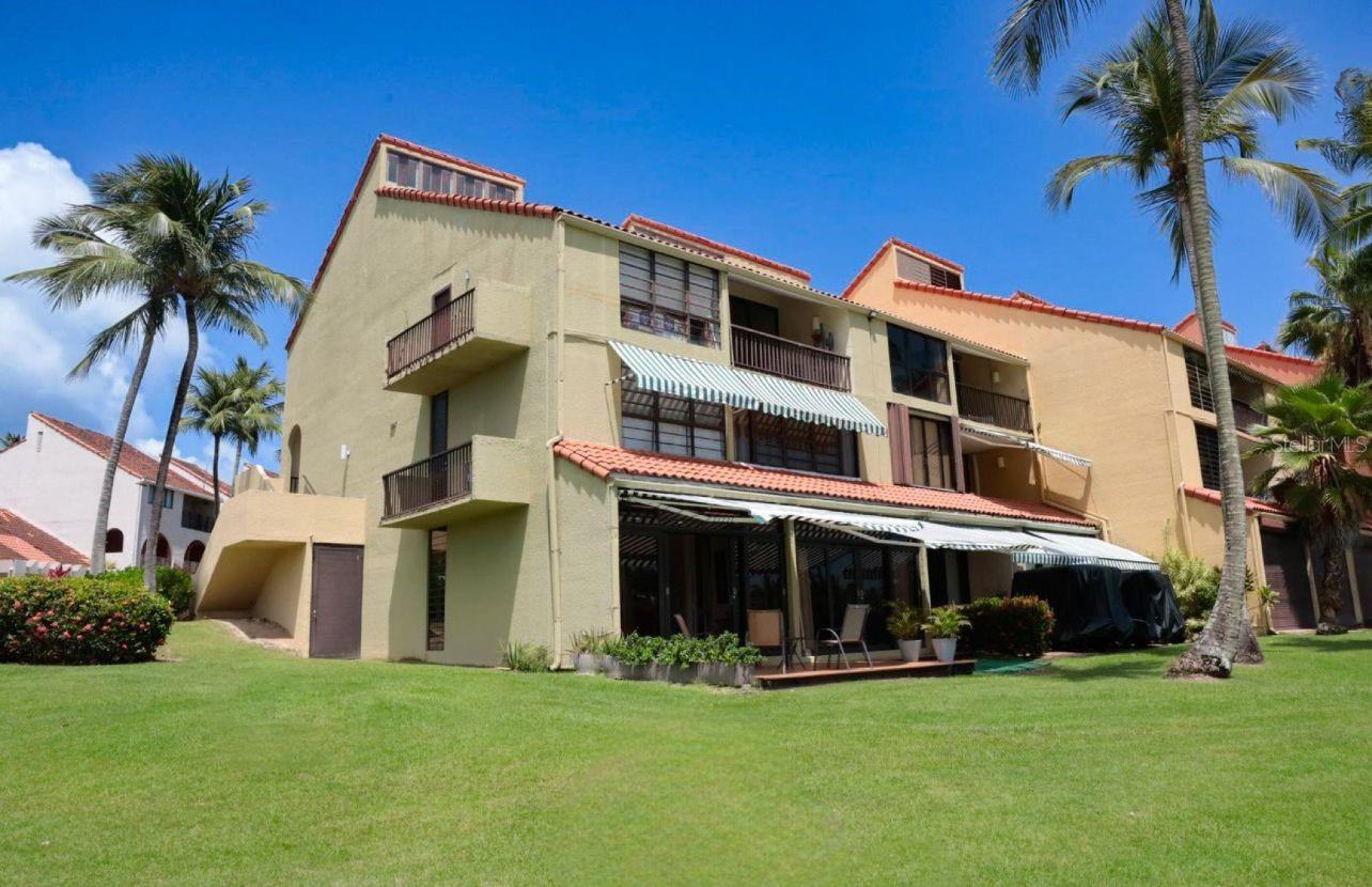 Spectacular fully furnished corner garden apartment for sale in the exclusive Beach Village community at Palmas del Mar, Humacao for $480,000 (open to offers) The property is strategically located directly across from the Wyndham Palmas Beach & Golf Boutique Resort offering comfort and luxury in one place Features 3 spacious bedrooms 2 full bathrooms 1 assigned parking space Prime location just a 10-minute walk to the beach and with direct access to the golf course Amenities include gated and secure community swimming pools recreational and sports areas restaurants and shops within the community tranquil surroundings and lush nature Expenses HOA $600 monthly complex HOA $1,000 annually CRIM approximately $1,000 annually Sale price $480,000 open to offers This property is ideal for those seeking comfort privacy and a prime location whether for living vacationing or as a short-term rental investment For more information or to schedule a showing contact us today!