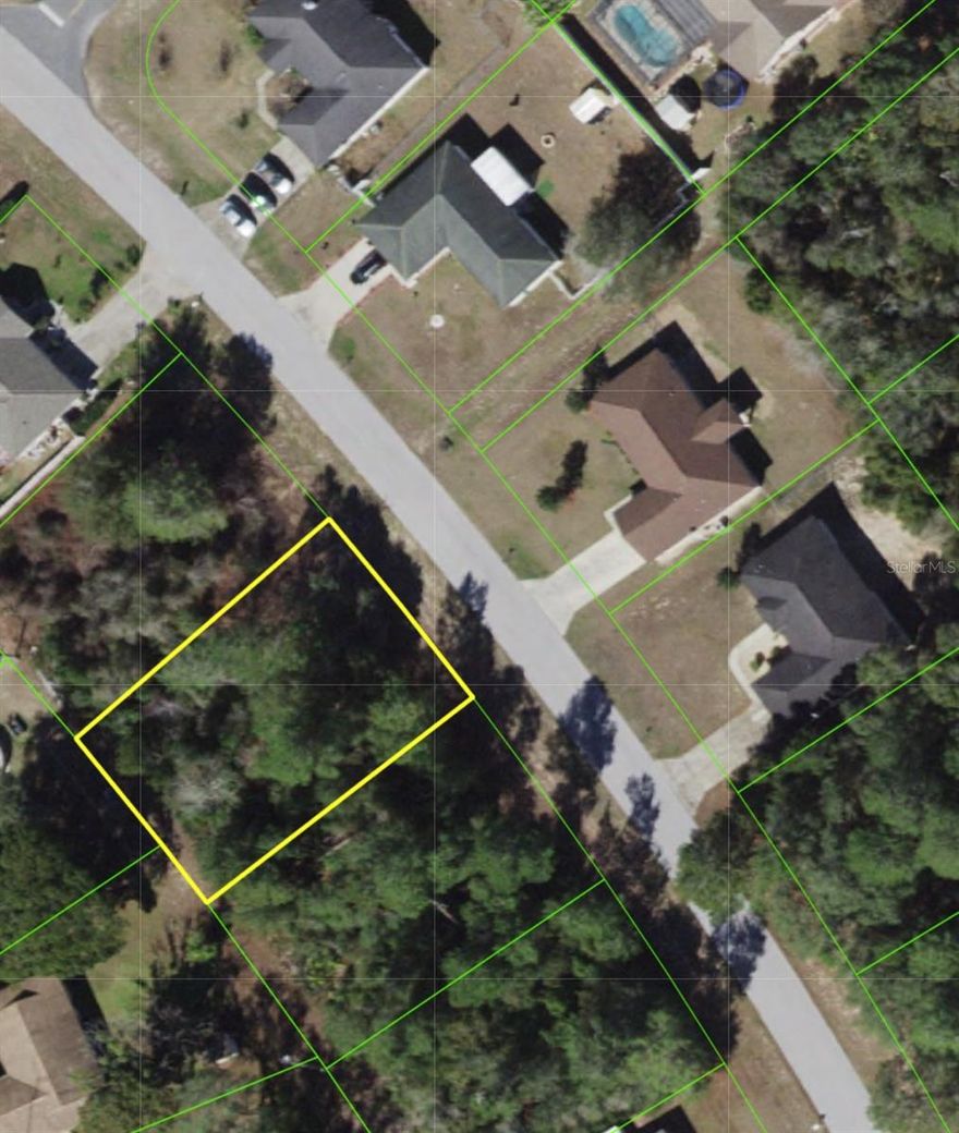 Located directly across the street from the house at 15069 SW 29th Ave Rd, Ocala, this lot is on a great street very close to the Walgreens, Aldi, the Marion Oaks Community Center, and more.   The lot is level and there is light tree coverage.  There are many desirable houses on the street.  

Utilities: Standard water connection, and outside the sewer connection distance according to the utility sheet from the county dated 2023.  Please see attached document.  Buyer is responsible to verify all utility information.