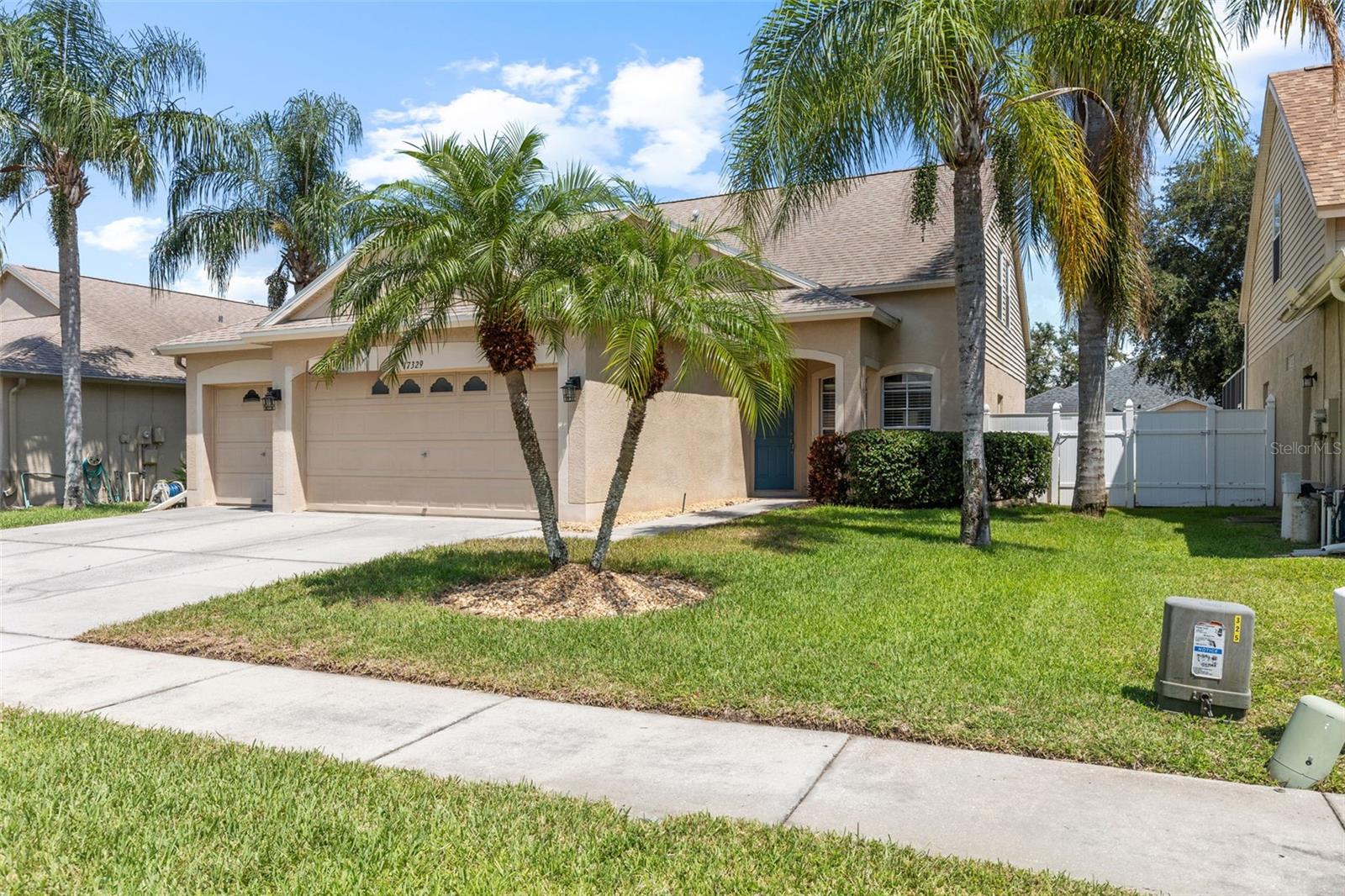 Don't miss this stunning, meticulously maintained 5-bedroom, 2.5-bath home with a 3-car garage and a custom-built pool (2017)!
Step inside to find brand new luxury vinyl plank flooring throughout the first floor and plush new carpet upstairs. The entire interior has been freshly painted and features a brand new water heater, refrigerator, oven, and microwave. The Saltwater pool system has been updated with a new pump, salt cell, and timer (all replaced in late 2024), and the roof was replaced in 2020.
The fully upgraded kitchen is a showstopper, boasting custom walnut cabinetry, granite countertops, a spacious island with built-in storage and a double wine rack, and dimmable under-cabinet lighting to create the perfect ambiance.
Need extra space? In addition to the 3-car garage, there's a backyard shed for additional storage. The home also features Govee exterior lights (HOA-approved), allowing you to fully customize your home's look at night with an endless range of lighting effects.
Perfect for families, this beautiful home is located in a highly desirable community with two parks. One is just a block away, and another is at the neighborhood's recreation center, which also includes a giant pool, large/small dog parks, soccer and baseball areas, and a brand-new playground with shade sails for your comfort and enjoyment.
Take advantage of the neighborhood's extensive sidewalks that connect to nearby walking trails. Perfect for a morning jog or evening stroll. Or hop in your golf cart for a quick ride to the brand-new Bexley Hub, offering dining, shopping, and entertainment just minutes away.
Conveniently located less than a mile from the Veterans Expressway, 20 minutes to Tampa International Airport, 30 minutes to downtown, 20 minutes to the outlet mall, and zoned for top-rated schools, this home truly has it all.
Move-in ready, beautifully updated, and priced to sell, schedule your private tour today!