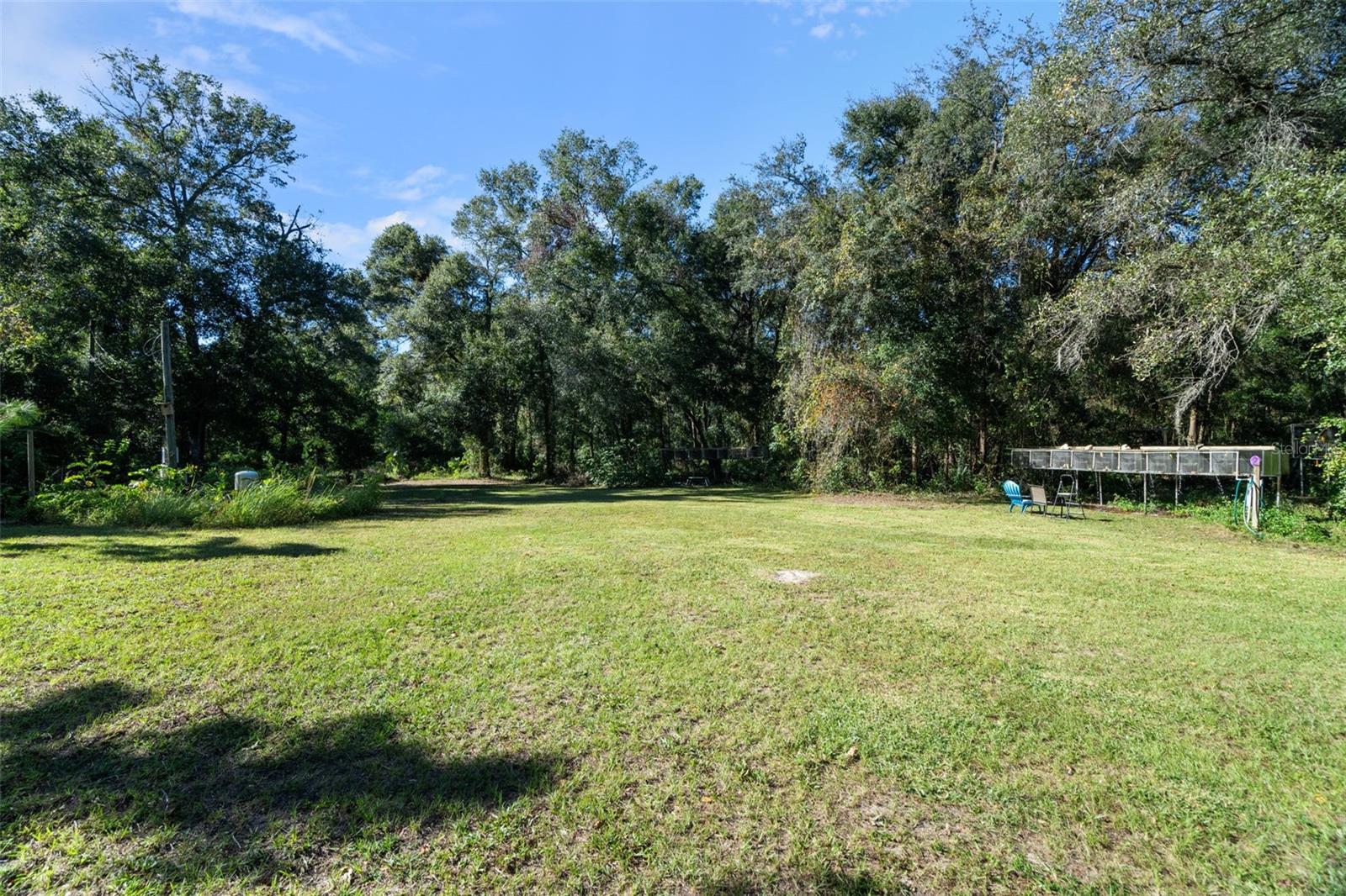 APPOINTMENT ONLY DOGS ON PREMISE! SELLERS MOTIVATED. This prime 5.9-acre fenced lot is ready for your vision! With all impact fees fully paid, ensuring significant savings for the buyer and making this lot an ideal choice for a hassle-free development project. Previously home to a manufactured residence, the lot is outfitted with commercial-grade electricity and has a well reaching 195 feet deep to the aquifer, ensuring reliable water access. Two storage buildings wired with 220V electricity offers versatile space for equipment or project needs. Enjoy proximity to the Suncoast Highway, placing you minutes away from shopping, dining, and other amenities. This unique property blends rural charm with the convenience of nearby city attractions—ideal for creating a custom home or investment property. A fantastic investment opportunity awaits! Property did not flood in either hurricane.