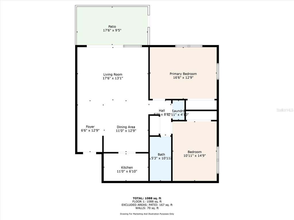 Photo of 6100 Gulfport Boulevard S #111, Gulfport, FL 33707 (MLS # TB8532128)