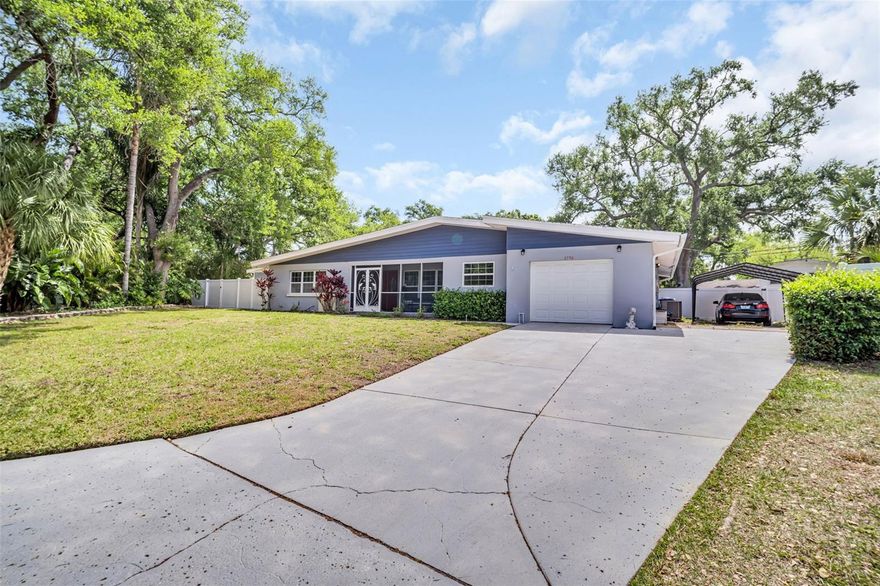 Welcome to Keene Forest in Largo, FL! This 4-bedroom home offers 1,451 sq ft of living space and sits on a spacious 18,522 sq ft irregular lot, providing endless possibilities. Featuring a family room, updated kitchen with bright cabinets, granite countertops, and a gas burner stove, this home is full of potential and ready for your personal touches. Enjoy outdoor living with a large screened-in patio and an expansive yard with plenty of room to design your own tropical oasis, pool, or entertaining space. Centrally located in Largo, just minutes from beautiful Gulf beaches, parks, golf courses, shopping, and dining. A fantastic opportunity to create your dream home in a well-established community. Don’t miss this opportunity to own a piece of the Sunshine State. Call today for private viewing.