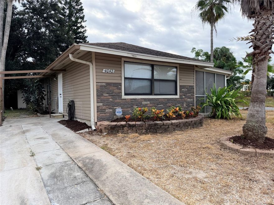 Say goodbye to separate bills! This charming 1 bedroom, 1 bath home at 4042 Boulder Drive offers ALL utilities included for one simple monthly price! Electric, water, sewer, and garbage are all covered, making this the perfect hassle-free place to call home. (Cable & Internet not incl)
Inside, you’ll find a freshly remodeled space with new wood-look laminate floors, fresh paint, and a modern kitchen featuring refinished cabinetry, brand new white quartz countertops, and stainless steel appliances (refrigerator, stove, and microwave).
The updates continue with stylish black fixtures throughout, including faucets, hardware, mirrors, and ceiling fans in both the living room and bedroom. The bedroom is huge and features 3 large closets! A brand new stackable washer and dryer adds convenience right at home.
Enjoy Florida living with your screened-in patio, perfect for morning coffee or evening relaxation. A long driveway provides plenty of private parking.
Located just off Highway 54, you’re less than 3 miles from Downtown New Port Richey and Sims Park, with easy access to shops, dining, and local events.
? What’s Included:
Electric, water, sewer, and garbage — all in one monthly rent payment!
1 Bedroom / 1 Bathroom
Fresh paint & new laminate flooring
Quartz countertops & stainless steel appliances
New washer & dryer
Screened patio & private driveway
Convenient location near Hwy 54 & Downtown NPR
(Occupied Mother In Law Suite in the Backyard. Please don't disturb tenant.)
Renter’s insurance required
Resident Benefit Package Required ($60/month and includes 4 On Demand Pest Control Treatments per year, Bi Monthly A/C Filters, and Renter's insurance if you'd like (or you can provide your own for an $11.95 discount)
Application/prep fees and pet fees may apply.
Enjoy the HASSLE FREE convenience of all-inclusive living — schedule your tour today!