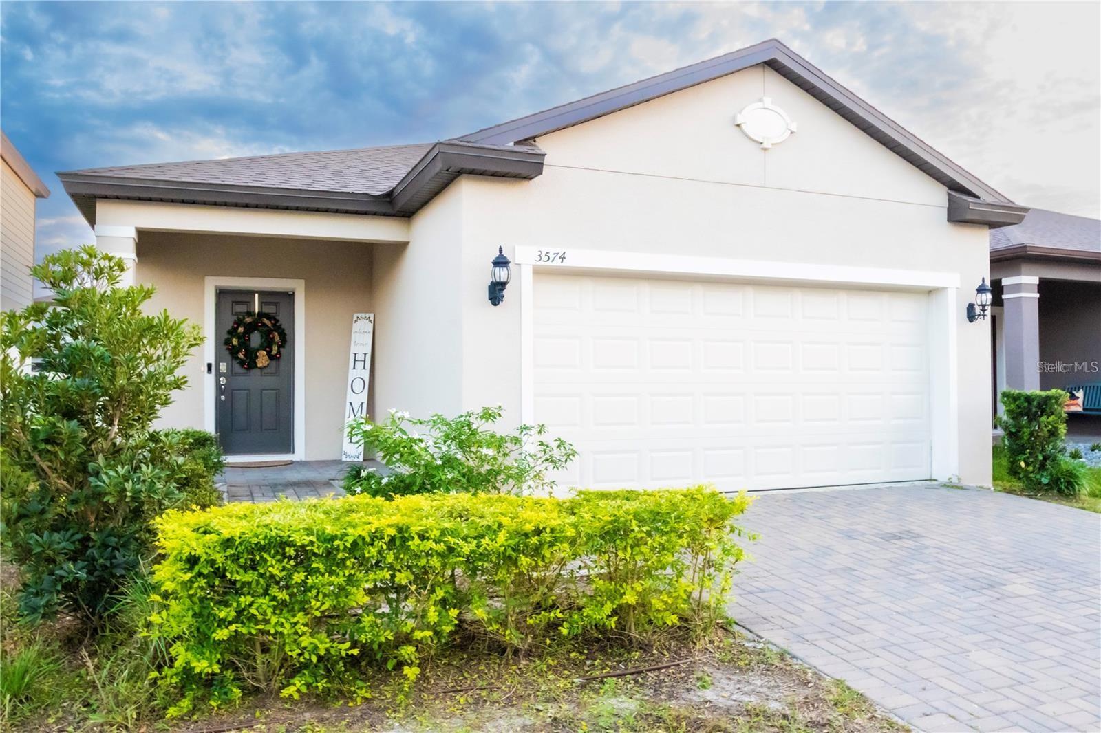 Family Community. East Lake Preserve community! The 3-bedroom 2 bath home offers a spacious and open floor plan. The kitchen features granite countertops, stainless steel appliances, and is open to the main living area, providing a natural flow for entertaining guests.