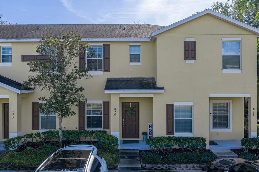 PRIME NEW TAMPA LOCATION, LOCATION, LOCATION!! In the Highly Sought After Gated Enclave of The Hammocks Townhomes!  ABSOLUTELY IMMACULATE!! SUPER, SUPER CLEAN 2 BED, 2 1/2 BATH TOWNHOME with Large Private Fully Fenced 16X9 Patio and Backyard!!  This Townhome is PRISTINE!!  **BRAND NEW A/C OCT '23**, **NEW LVP STAIRCASE & UPSTAIRS FLOORS**, **NEWLY SEALED CERAMIC TILE FLOORS DOWNSTAIRS & IN ALL BATHS**,  **NEW INTERIOR PAINT**,  *** NO CARPETING ANYWHERE*** & A PET FREE NON SMOKING HOME!! Well appointed unit with *BEAUTIFUL PECAN SOLID WOOD CABINETS THROUGHOUT with Crown Molding*, Staggered Kitchen Layout, Granite Countertops, Stainless Steel Appliances, Undermount Deep Kitchen Sink with Pull Down Sprayer Faucet. *8 FEET OF BAR TOP SEATING*!! LARGE ENTRY PANTRY & STORAGE CLOSET.  1/2 BATH DOWN & 2 PRIMARY SUITE LAYOUT UP!! LIVING AREA Open to the Kitchen.  French Door to Large Fully Fenced Backyard & Patio!  This Townhome is Beautifully done!  Large PRISTINE SHOWERS IN BOTH PRIMARY SUITES. 2" WOOD BLINDS THROUGHOUT, TALL 9'2" CEILINGS, CEILING FANS THROUGHOUT, PREWIRED in Wall TV Wiring in Living Room.  All APPLIANCES INCLUDED, INCLUDING WASHER AND DRYER. Charming Front Patio to space to make your entry your own!!  HOA includes, the Gated Access, Pool, ALL EXTERIOR  MAINTENANCE IS COVERED, Exterior Painting, Roofing, Frontier Fios 1 GIG INTERNET & VALET TRASH Pick up! LOCATED IN NEW TAMPA PROPER away from the Traffic for ease and tranquility yet still super close to all the Fantastic Wesley Chapel Area has to offer w/Well OVER 100 UNPARALLELED DINING OPTIONS, Nightlife, Rooftop Bar & Lounges, FANTASTIC Shopping, Costco, Sam's, Entertainment & Top Medical Facilities. Convenient off Bruce B Downs and County Line Road to I 75 from Bruce B Downs, SR56 & SR 54 where you can enjoy the Shoppes at Wiregrass, The New Tampa Premium Outlets, The Grove at Wesley Chapel, Krate the super cool Venue offering dozens of Restaurants, Shopping & Entertainment with an outdoor venue for LIVE CONCERTS, Watch Parties & More, FARMERS MARKETS, ANTIQUE CAR SHOWS & MORE! The Largest Ice Rink in the Southern US, Close to The First Outdoor Winter Snow Park Snow Cat Ridge w/Ice Skating, Tubing and Dining & Entertainment in the Igloo Village. Access to the best Healthcare available with the NEW John's Hopkins Hospital & Florida Medical Clinic Hospital Both Under Construction, Multiple Existing New Advent Health Hospitals, New Existing Bay Care Hospital, Moffitt Cancer Center, VA Hospital & USF Health all nearby!  This home is in a prime Tampa Location and has amazing Easy Access to the interstates and all the shopping and restaurants without all the traffic! Quick to Busch Gardens, USF and great access to the Beaches & Downtown straight up either 56 or 54 from this location.
