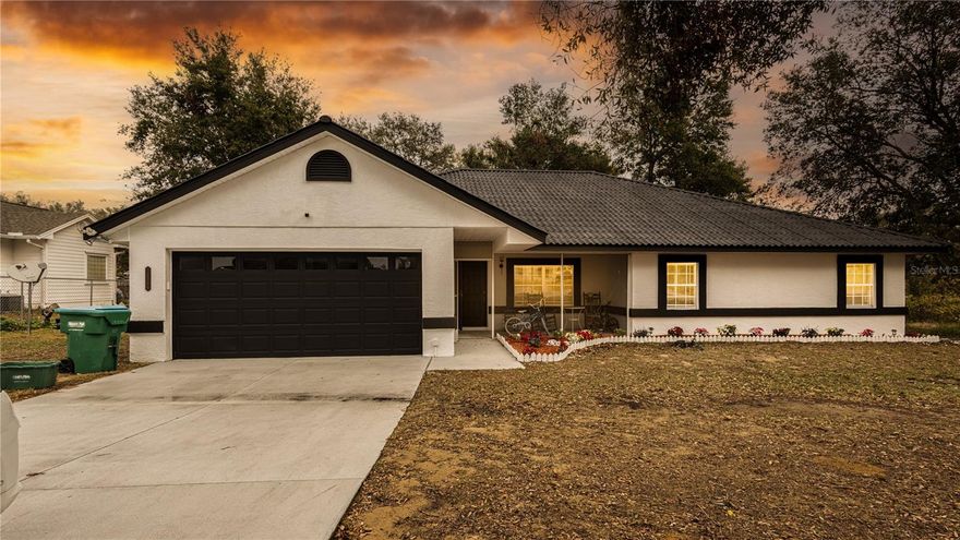 Price improvement on this Newly Renovated GEM in Tranquil Montverde, Florida!
Welcome to your dream home—thoughtfully updated to combine modern living with timeless charm. Nestled on an oversized lot in the peaceful community of Montverde, this beautifully remodeled residence offers 1,936 square feet of stylish and functional living space, featuring three bedrooms and two full bathrooms.
Click “Virtual Tour Link 1 to explore the 3D Virtual Tour and Virtual Tour Link 2 for Video! 
Step inside to an open-concept floor plan where natural light fills every corner. The heart of the home is a stunning gourmet kitchen, designed for both everyday living and entertaining. Outfitted with state-of-the-art appliances, generous counter space, and modern finishes, it’s the perfect place to cook, gather, and create.
The outdoor space is just as impressive, offering a private retreat ideal for relaxation or hosting. Enjoy the Florida sunshine in your expansive backyard, complete with two large storage sheds and a half-court area ready for your custom basketball setup.
Located just minutes from Montverde Academy, this home is surrounded by top-rated schools, Lake Florence Park, and is a short drive to Publix Super Market, shopping centers, and major roadways—making daily errands and weekend adventures a breeze.
Whether you're entertaining guests or enjoying a peaceful night at home, this exceptional property blends luxury, comfort, and convenience in one perfect package.
Don’t miss your chance to own this spectacular Montverde home—where every day feels like a getaway!