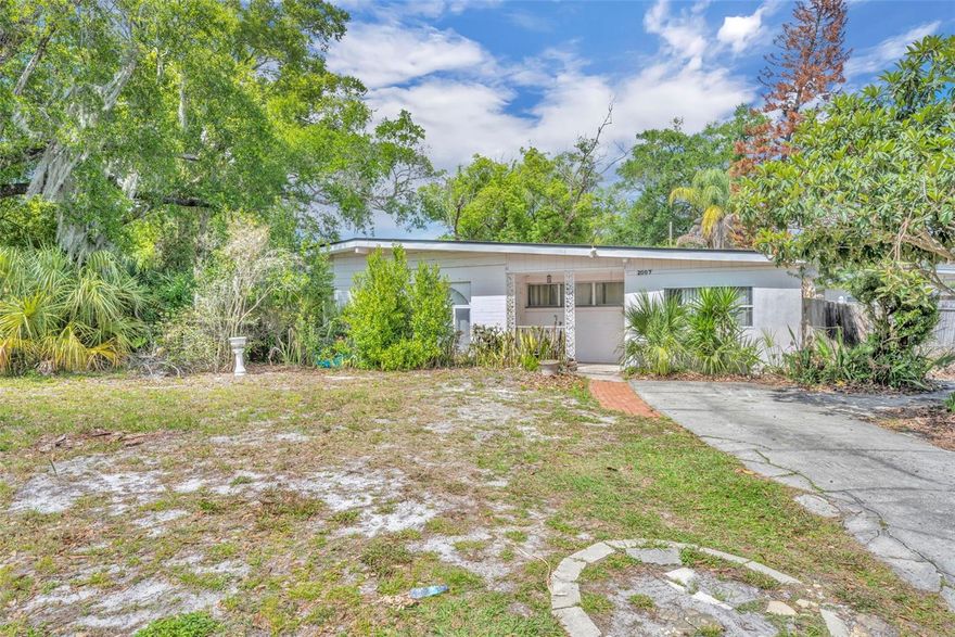Excellent opportunity to renovate existing home or build your dream home in Winter Park.  Mid-Century Modern on 10,278 SqFt corner lot.  Home being sold AS-IS.  Updated roof & HVAC. Zoned for Lakemont, Maitland Middle, Winter Park High.  Centrally located near restaurants, shopping, Winter Park Hospital & a short drive to Park Avenue, Rollins College & many local parks.