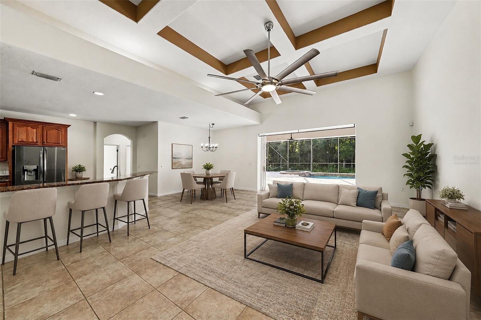 Virtually Staged. Situated on a quiet cul-de-sac in the gated communit – image 11