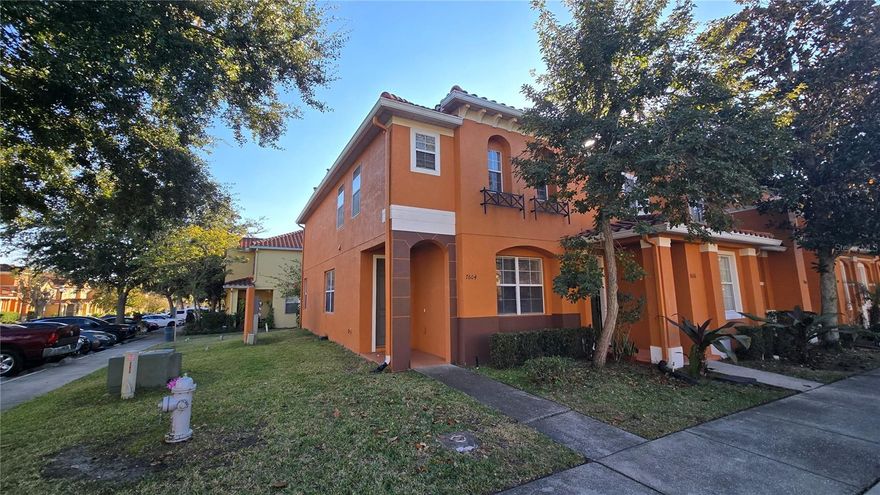 Available NOW! This private corner-unit townhome offers a comfortable 3-bedroom, 2.5-bath layout in the gated community of Crestwynd Bay, just minutes from Disney and major roads. The home features a bright and practical floor plan with spacious living areas, an efficient kitchen, and all major appliances included—washer, dryer, internet, and cable for added convenience. Assigned parking makes coming and going easy, and the gated community offers great amenities, including a pool and playground. Pets are not allowed. This property is ideal for your family, in an excellent location, close to shopping, dining, and everything the area presents for a great living experience. Inquire NOW!