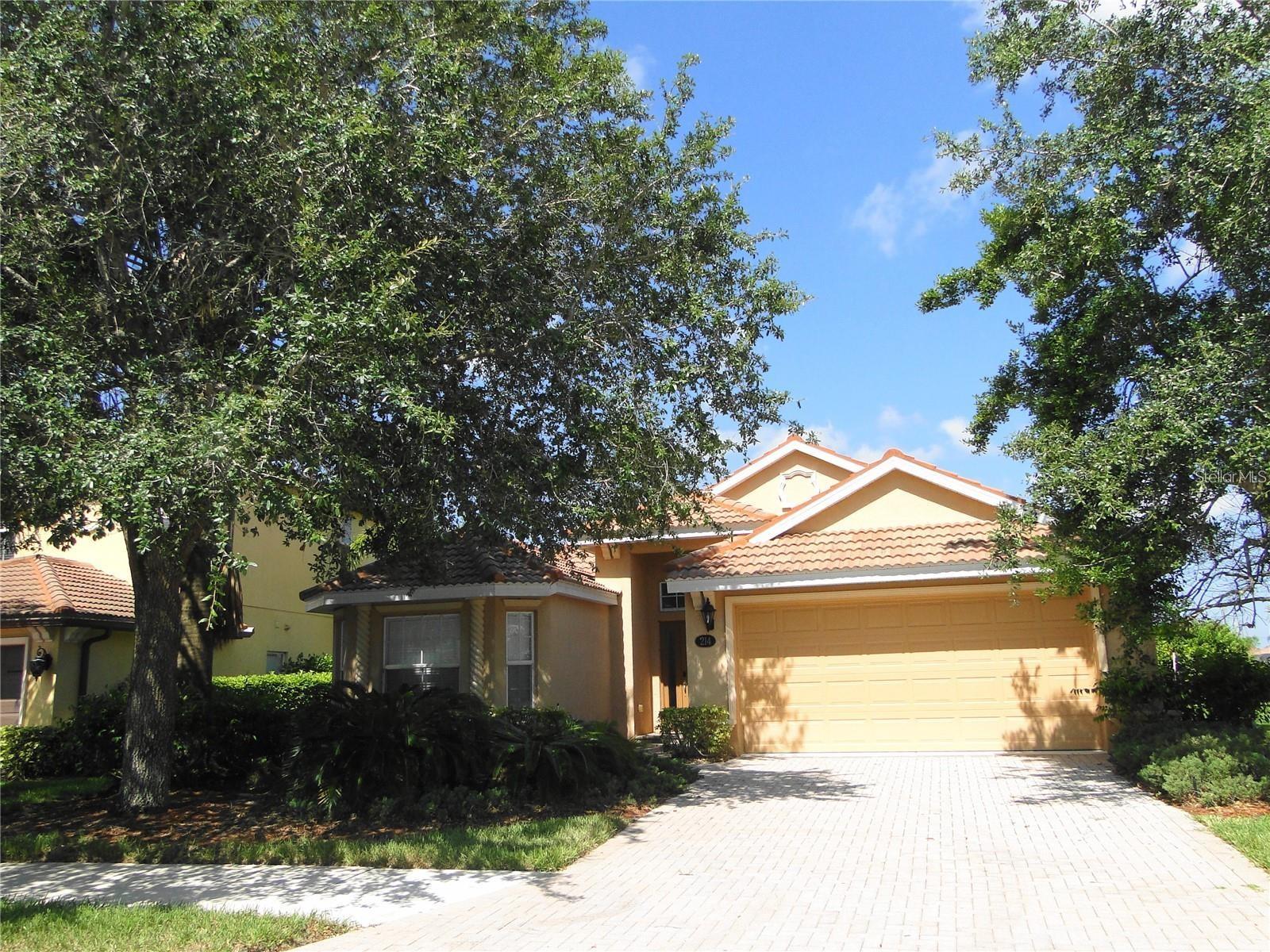 Fabulous single-family home in the resort style gated community of River Strand with GOLF transfer. This beautiful 2 bedrooms, 2 bathrooms, with 2 dens home layout with an open den with couch that converts to bed for extra visitors; second open den is set up as an office. The home has an open plan with living, dining, kitchen, breakfast nook, breakfast bar, family room and lanai combine, excellent for entertainment. Bedrooms have a split plan with guest bedroom with 2 twin and bathroom with tub/shower close by at front of house and a huge master bedroom with Queen bed, walk in closet, master bath with double sinks, roman tub, shower and separate toilet area in the back of the house. Very private settings and lanai overlooking greenbelt for added privacy. A laundry room with washer/ dryer and 2 car garage compliments this beautiful home. Full membership transfers of $572.45 gives access to a 27 holes of championship golf course (cart rental fees are the only thing you pay), 8 hard-tru lighted tennis courts, resort style heated pool & spa with beach settings, fitness center, two restaurants, bar and more. Great location close to downtown Bradenton, downtown Sarasota, Lakewood Ranch, beaches of Siesta Key, Lido Key, Longboat Key, Anna Maria Island, UTC Mall, I-75, restaurants, golf, medical. shopping, St Pete., Tampa. A medium dog may be OK with approval. Rent includes basic cable TV and wireless Internet. Welcome to Paradise... OFFER ANNUAL and SHORT TERM at $3,000.00/month + electric and water. January - April offer at $6,000.00/month. WELCOME TO PARADISE. Welcome to this magnificent Golf Community
