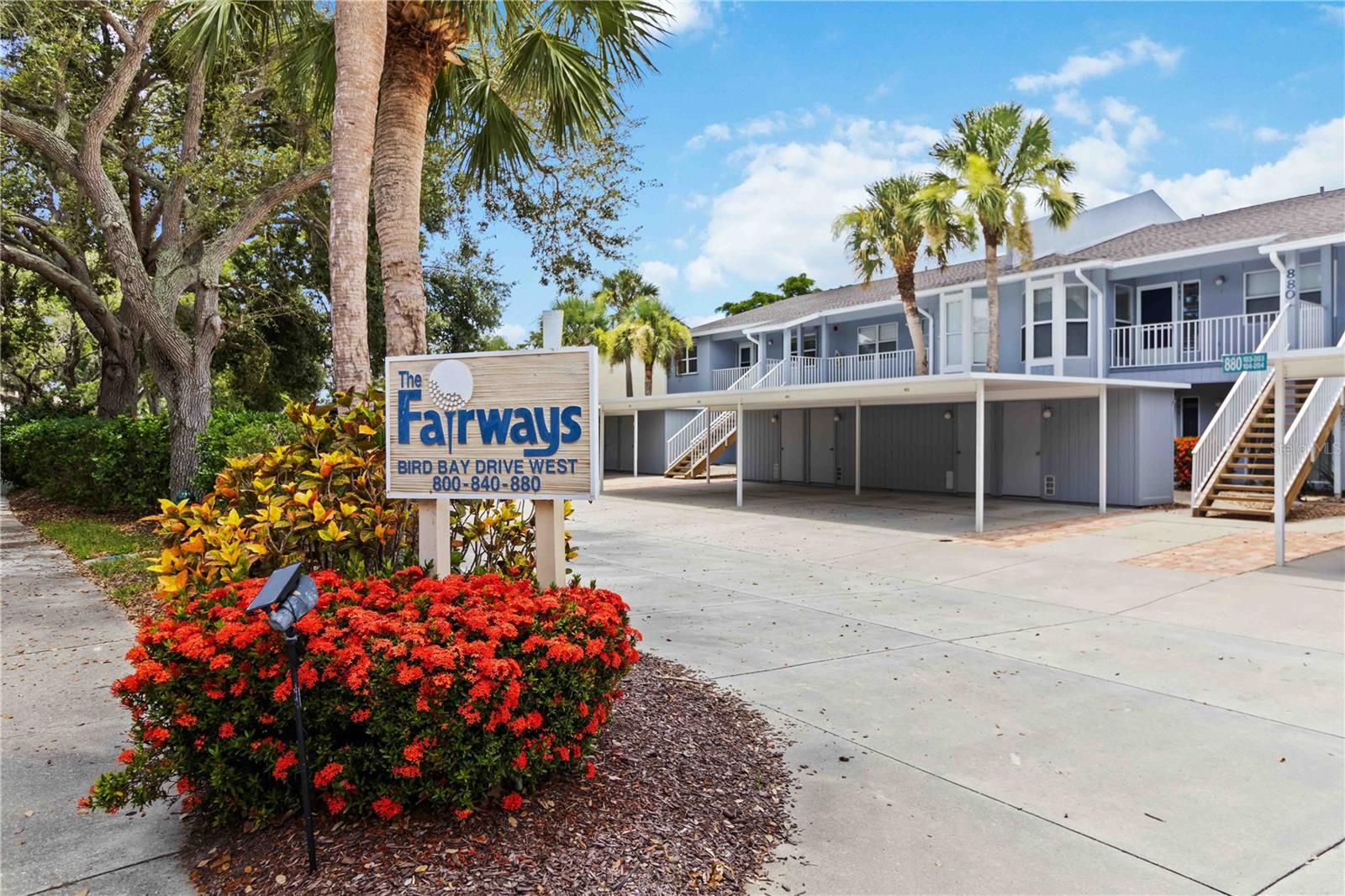 "Charming 2-Bed, 2-Bath Condo in Venice – 1200 Sq Ft of Comfort at 880 Bird Bay Drive!" Discover a slice of paradise at 880 Bird Bay Drive West, #201, in the charming city of Venice, FL. This stunning 1,200 sq ft condo offers two spacious bedrooms, two full baths and a bonus room, perfect for creating your serene retreat. As you step inside, the gleaming hardwood floors welcome you into a space that effortlessly combines elegance and comfort. The open-concept living area invites you to relax and unwind, with ample room for entertaining guests or enjoying peaceful evenings. The kitchen is a culinary enthusiast's dream, designed for both functionality and style. Each bedroom provides a tranquil escape, with generous closet space and natural light pouring through large windows. The pristine bathrooms give a spa-like ambiance, ideal for starting and ending your day with ease. The En-Suite has a shower only and doube vanities while the guest bathroom offers a tub/shower combo. Situated in the picturesque community of Bird Bay, you'll enjoy access to beautiful surroundings that complement your active lifestyle. Embrace the opportunity to live in a location that offers both tranquility and convenience, with the vibrant heart of Venice and local beaches just moments away. Make this captivating condo your new home and experience the best that Florida living has. Rent includes water, sewer, cable and internet. The Fairways at Bird Bay Village have tennis courts, pickleball courts, shuffle board, bocci ball court, lap pool, fitness center, library and a clubhouse. Association application approval required. All Florida Suncoast residents are enrolled in the Resident Benefits Package (RBP) for $65/month which includes liability insurance, credit building to help boost the resident's credit score with timely rent payments, up to $1M Identity Theft Protection, HVAC air filter delivery (for applicable properties), move-in concierge service making utility connection and home service setup a breeze during your move-in, our best-in-class resident rewards program, on-demand pest control, and much more! More details upon application.