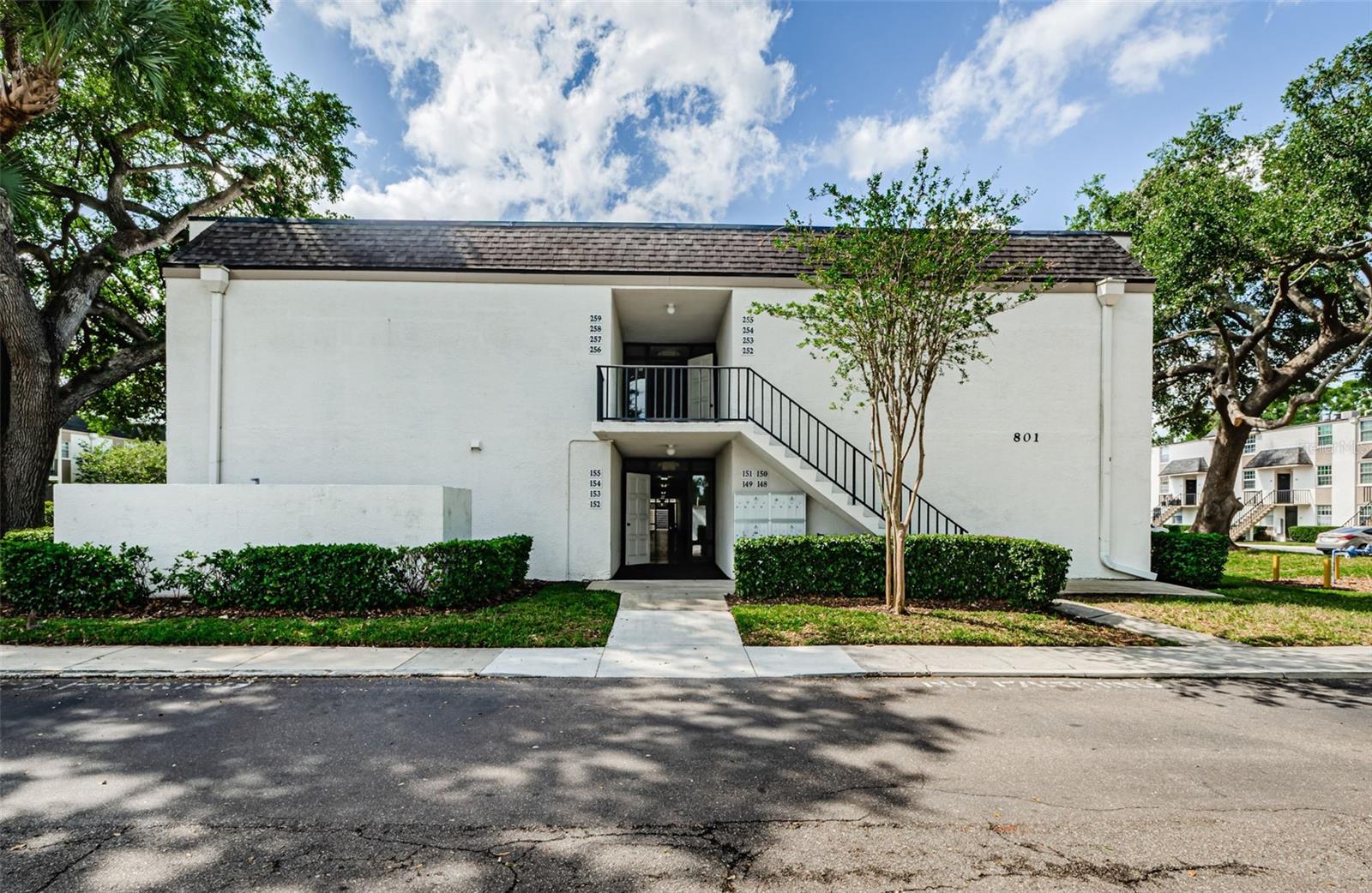 **Sellers Motivated! Price Improvement!**Welcome to this beautifully maintained 2-bedroom, 2-bathroom condo located in the desirable Russellwood community. As you step inside, you're greeted by a spacious dining area to your left and a modern kitchen to your right, featuring granite countertops and a mix of black and stainless steel appliances—perfect for everyday living and entertaining.
The open-concept living area is filled with natural light and offers a split floor plan for added privacy. The guest bedroom, located on the right side of the unit, is adjacent to a full bathroom with a tiled tub surround and updated vanity topped with quartz. The stackable washer and dryer are conveniently located in the guest hallway.
On the left side of the condo, the primary bedroom features an en-suite bathroom with a step-in shower, fully tiled walls, and a sleek quartz-topped vanity.
Step out onto the screened patio and enjoy views of the peaceful trees and the well-maintained community surroundings.
The Russellwood community is welcoming to all ages and offers great amenities including a community pool, clubhouse, and laundry facilities. The HOA covers exterior maintenance, water, trash, and sewer, making for worry-free living.
With easy access to shopping, dining, entertainment, and just minutes from I-75, this condo offers the perfect blend of comfort, convenience, and community. Don’t miss this opportunity to own a piece of Brandon living!