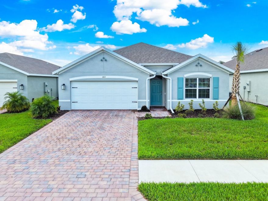 Welcome home to this 2025-built Cali model located in the highly sought-after community of The Cove at Westport! Offering 4 bedrooms, 2 bathrooms, and a bright open-concept layout, this home perfectly blends modern design with comfortable Florida living. Best of all, this residence is being offered turnkey furnished and is beautifully designer decorated, making it truly move-in ready and ideal as a full-time residence, seasonal retreat, or investment opportunity.

Perfectly positioned at the quiet end of the street, this homesite offers added privacy and a peaceful setting away from ongoing construction noise while still being walking distance to the community amenities. The chef of the family will appreciate the spacious kitchen featuring stainless steel appliances, abundant cabinetry, and a large island that overlooks the main living and dining areas—making entertaining effortless. The split-bedroom floor plan provides privacy for guests while maximizing functionality for everyday living.

Step outside to the oversized backyard where there is plenty of room to add a future pool while still enjoying expansive green space. The heavily landscaped rear yard backs to Centennial Park, creating a peaceful and private natural setting rarely found in newer construction communities. Even better, this property is located in an X flood zone, helping provide additional peace of mind.

Residents of The Cove at Westport enjoy outstanding amenities including a clubhouse, resort-style pool, fitness center, pickleball courts, bocce ball, and beautifully maintained grounds with landscaping included, allowing for truly low-maintenance Florida living. Conveniently located near The Shops at Coco Plum, healthcare facilities, dining, golf courses, parks, and Southwest Florida’s beautiful beaches, this home offers the perfect blend of comfort, convenience, and location—without the wait of new construction.