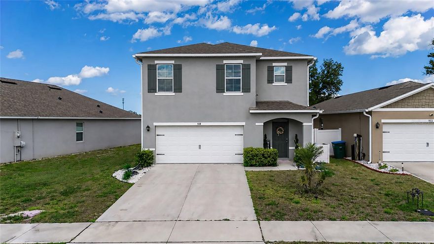 Welcome to this beautifully maintained 5-bedroom, 3-bathroom, 2-car garage home, thoughtfully designed for comfort and modern living. This spacious property offers a functional layout perfect for families and entertaining alike.The home features upgraded quartz countertops in both the kitchen and bathrooms, delivering a sleek, contemporary feel while adding long term value. The kitchen serves as the heart of the home, ideal for gatherings and everyday use.Step outside to enjoy a fully fenced backyard, offering privacy and space for pets or outdoor activities. A charming pergola enhances the outdoor experience, creating the perfect setting for relaxing or hosting guests.Energy efficiency is a standout feature with installed solar panels. Buyer must assume the solar panel with a current monthly payment of $181.56.This move-in ready home combines modern upgrades, outdoor living, and energy savings making it an excellent opportunity for today’s buyers seeking both style and functionality