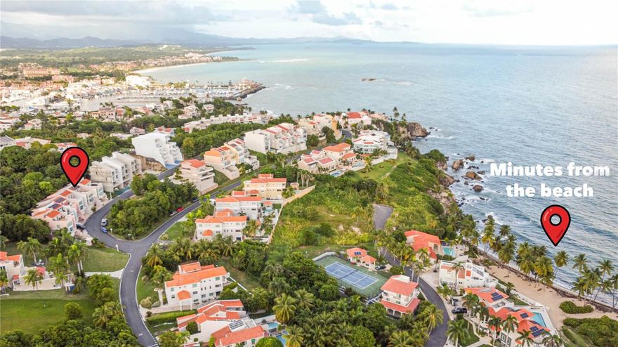 Experience coastal living in Palmas del Mar with this exceptional 3-story townhome, including a rooftop terrace with stunning ocean and mountain views, nestled within the coveted Shell Castle Club.

Extraordinary location just a leisurely stroll away from the beach, this residence is a perfect blend of luxury, functionality, and sustainability with solar power. The main living area welcomes you with a seamlessly integrated design that leads to an open-layout kitchen, dining space, and a comfortable living room. The abundance of natural light and the gentle coastal breeze create an inviting atmosphere.

The kitchen features modern appliances and sleek finishes, making it a haven for culinary enthusiasts. With 3 bedrooms, a loft/office space, and 2.5 bathrooms inside the house plus a half bathroom for the rooftop terrace, this townhome offers versatility for various lifestyles.

The master suite is a private retreat, complete with its own ensuite bathroom. The loft/office space provides an ideal setting for remote work or creative endeavors. Step onto the rooftop terrace to enjoy panoramic views and create lasting memories with family and friends.

Whether you’re basking in the sun during the day or stargazing at night, this space is a true oasis. Environmentally conscious features include a Tesla battery and solar panels, providing sustainable and cost-efficient energy solutions. Embrace the modern era of living while minimizing your carbon footprint. A 14k gas generator is also included for additional piece of mind.

The ground floor features an enclosed garage equipped with an AC unit, offering endless possibilities. Transform this space into your dream office, home gym, or guest room ? the choice is yours. Shell Castle Club in Palmas del Mar is renowned for its premium amenities, proximity to the beach, and tranquil community.

Enjoy the luxury of coastal living with access to recreational facilities, dining, and entertainment options within reach. This townhome is a rare find, combining elegance, functionality, and sustainability.

Whether you’re seeking a permanent residence, a vacation retreat, or an investment property, this Shell Castle Club gem exceeds expectations. Don’t miss the chance to make this your dream home in Palmas del Mar.

Palmas del Mar HOA: $1,300/year

Contact us today for an exclusive tour and experience the coastal lifestyle that awaits you!