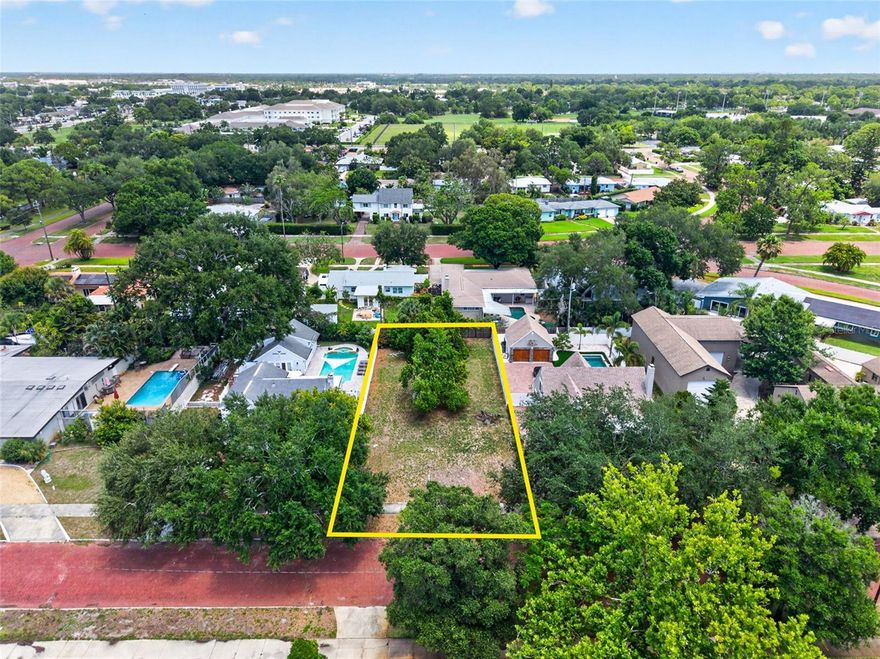 One or more photo(s) has been virtually staged. Build your dream home on this exceptional .17-acre vacant lot nestled within the established community of Eagle Crest in the heart of St. Petersburg. Located in a non-flood zone with NO HOA restrictions, this prime homesite is ready for construction and offers an outstanding opportunity for builders, investors, or buyers seeking to design a custom residence in one of the city’s most desirable areas. Enjoy the perfect blend of convenience and lifestyle with close proximity to Florida’s renowned Gulf beaches, vibrant downtown St. Pete, waterfront parks, dining, shopping, entertainment, and cultural attractions. Surrounded by charming homes and mature landscaping, this centrally located property provides endless possibilities whether you’re building a primary residence, seasonal retreat, or investment property. With easy access to major roadways, local parks, and everything St. Petersburg has to enjoy, this is a rare chance to secure a buildable lot in a sought-after neighborhood where new construction opportunities are limited. Don’t miss the opportunity to bring your vision to life in this highly desirable location.