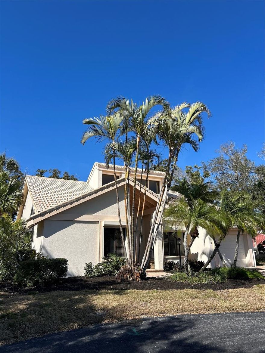 Tucked into beautifully landscaped, tropical surroundings at the peak of a quiet cul-de-sac, this home stands out as a true gem waiting for your personal touch. It's ready for your vision and updates, yet built on a rock-solid foundation with high kitchen ceilings and soaring clerestory windows that pour in soft, abundant natural light throughout the day. The bright, airy interior feels open and inviting, thanks to those elevated kitchen windows capturing Florida's sunshine. Step out back to the wooden deck, where a serene, mature pond creates a tranquil backyard oasis—perfect for watching wildlife in peaceful surroundings. A sunny Florida lanai extends the living space with direct views of this calming water feature. Inside, you'll find a spacious kitchen featuring a handy desk and garden window, flowing into a cheerful dining area with its own bay window for extra light and charm. This two-bedroom home also offers great potential for personalization.
Located in the desirable boating community of The Inlets, it's just 1 mile from pristine Nokomis Beach and a quick 10-minute drive to Sarasota's stunning beaches, vibrant entertainment, and cultural hotspots. Boating enthusiasts and Gulf lovers are drawn to this peaceful spot. Monthly rentals are permitted and highly sought-after, especially by snowbirds. Well-maintained by its previous owners but awaiting modern updates—the motivated sellers are ready to pass on this inherited treasure.
Alternatively, experience low-maintenance gated luxury at The Inlets, West of the Trail: a beautifully kept 2-bedroom, 2-bath haven where yard chores are history and breathtaking Gulf sunsets become routine. Grab your favorite drink and relax on the screened lanai. A durable tilel roof and a newer A/C system keep everything comfortable. The low HOA fee covers it all—lawn maintenance, irrigation, private roads, internet, cable, building insurance, and even boat/RV storage—while the lush clubhouse community delivers a heated pool, spa, fitness center, library, tennis and pickleball courts, plus an active social scene. Bike or stroll just 1 mile to sugar-sand beaches or waterfront dining, explore the Legacy Trail, hit nearby golf courses, or head 10 minutes to historic downtown Venice for shopping, theater, and the lively Saturday farmers market filled with local art and goods. This is more than a house—it's your everyday slice of Florida paradise. Easy access to I-75, US 41, and major airports. Prime lifestyle, unbeatable location, minimal upkeep—the value here is clear. Your dream retreat is calling!