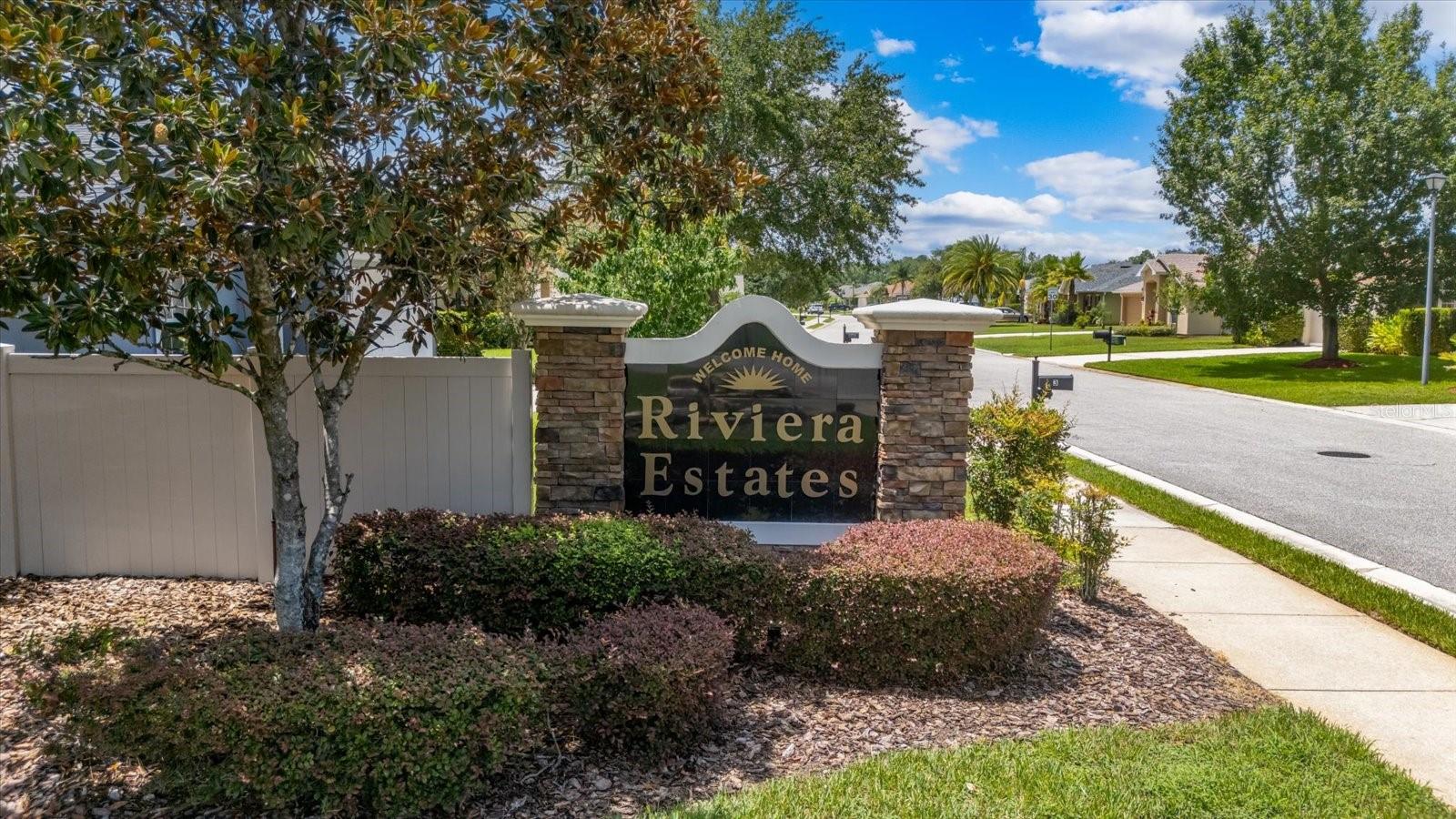 RIVIERA ESTATES - Residential