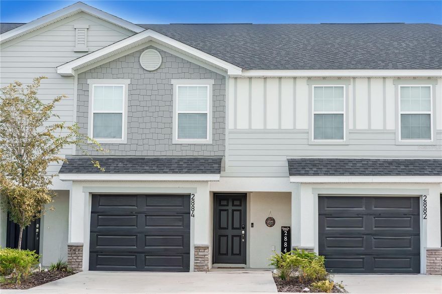 Welcome to this beautifully crafted three-bedroom, two-and-a-half-bath townhouse, newly built in 2024. Designed with modern living in mind, this home features an open-concept floor plan, sleek finishes.
The spacious kitchen boasts stainless steel appliances, quartz countertops, and a large island perfect for entertaining. The living and dining areas flow seamlessly together, creating an inviting space for gatherings.
Upstairs, the primary suite offers a private retreat with a walk-in closet and luxurious ensuite bath featuring dual vanities and a walk-in shower. Two additional bedrooms, a full bath complete the second floor.
Enjoy outdoor living on your private screened in patio. With energy-efficient construction, modern design, and low-maintenance living, this townhouse combines comfort and style in one perfect package.
Move-in ready and waiting for you to call it home!