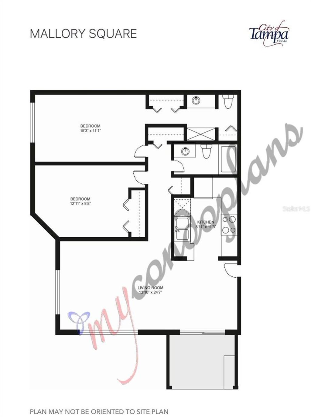 Photo of 3002 W Cleveland Street #B7, Tampa, FL 33609 (MLS # TB8459790)