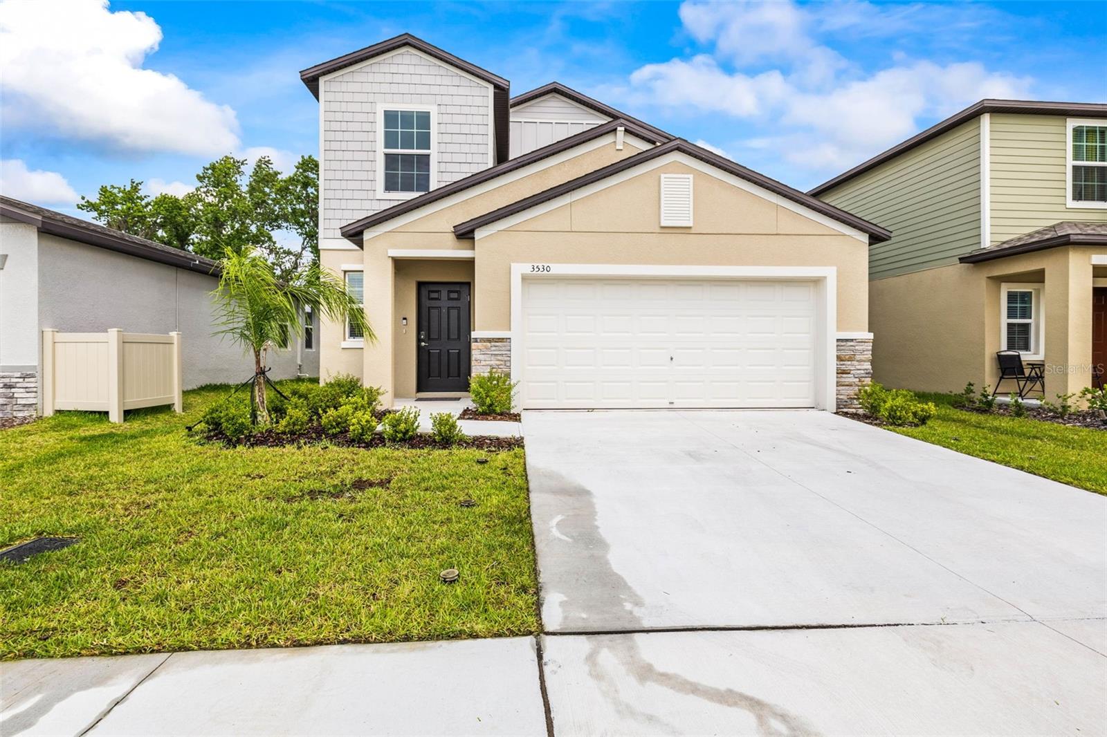 Experience comfort and functionality in this thoughtfully designed two-story home, where every detail supports modern family living. The main level features an open-concept layout that seamlessly connects the dining area, kitchen, and living room perfect for both daily life and entertaining. The chef-inspired kitchen boasts quartz countertops, upgraded 42" all-wood white cabinetry, stainless steel appliances, a pantry, and a large center island ideal for gathering. Tucked away on the first floor for added privacy, the expansive primary suite offers a luxurious tiled shower, dual vanities, and a walk-in closet. Also downstairs, you'll find a convenient half bath and laundry room. Upstairs, four additional bedrooms and a spacious loft provide flexibility for a home office, media room, or play space tailored to fit your lifestyle. Step outside to your private backyard oasis, complete with a fully screened lanai, manicured landscaping, and a fully fenced preserve view ideal for enjoying the Florida lifestyle year-round. Nestled in the desirable Park East community, residents enjoy easy access to scenic McCall Park, I-4, top-rated medical care at BayCare South Florida Baptist Hospital, McIntosh Preserve, and vibrant local events at Plant City Stadium. With room to grow and a prime location that blends convenience and recreation, this home truly has it all. Minimum one-year lease. Home is unfurnished and available October 1st.
