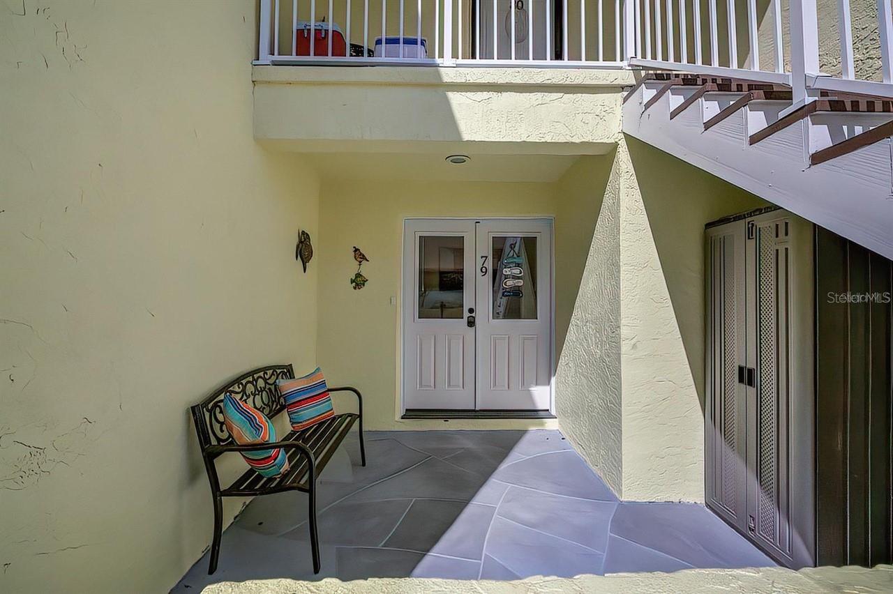 One or more photo(s) has been virtually staged. 2 bedroom 1 bath first floor condo in Intracoastal waterfront community, blocks from the Gulf of Mexico. Numerous restaurants and shopping nearby. No pets.